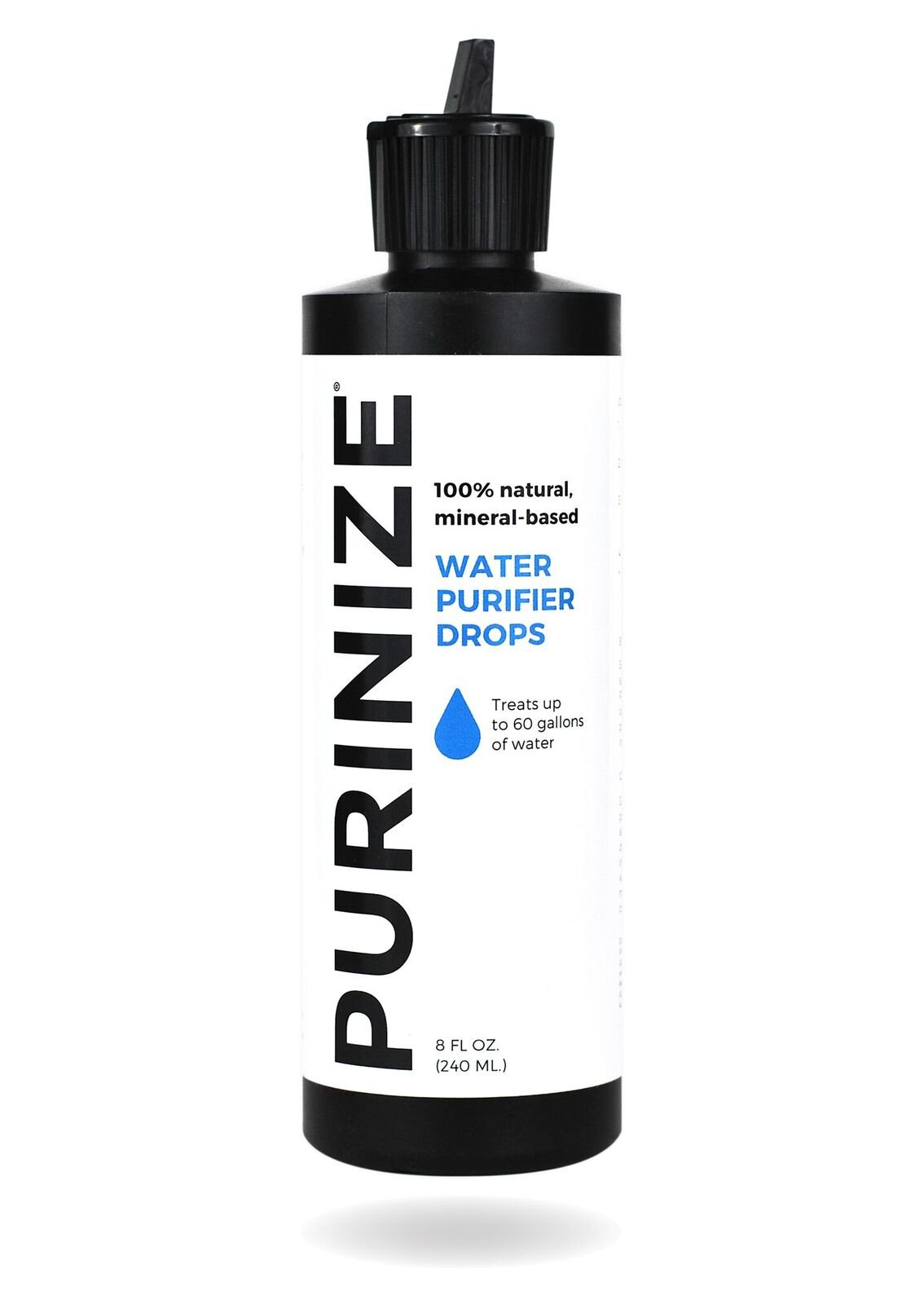 The Best Patented Natural Water Purifier - Chemical-Free Solution for Camping, Hiking, and Emergency Survival