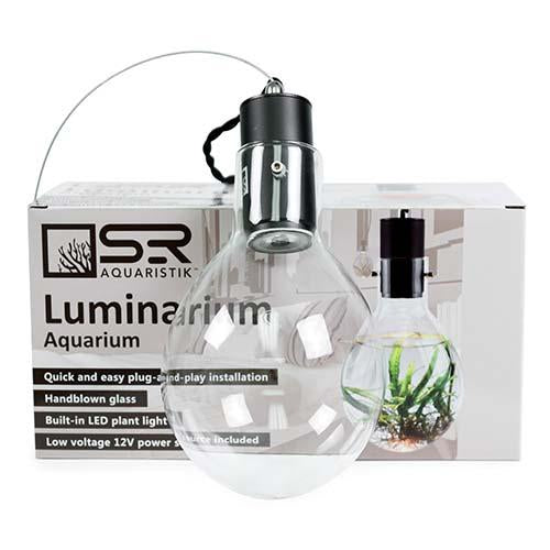 Luminarium LED Aquarium Kit with Decorations - Perfect for Home, Office & Fish Tank Enthusiasts