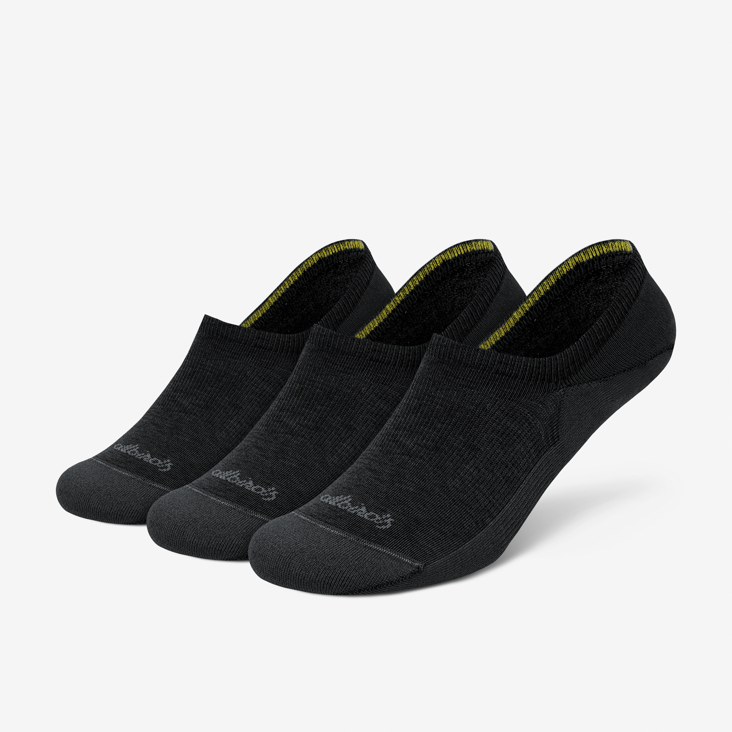 Anytime No Show Socks 3-Pack - Invisible Low Cut Liner Socks for Men & Women - Natural & Black - Perfect for Sneakers, Loafers & Casual Shoes