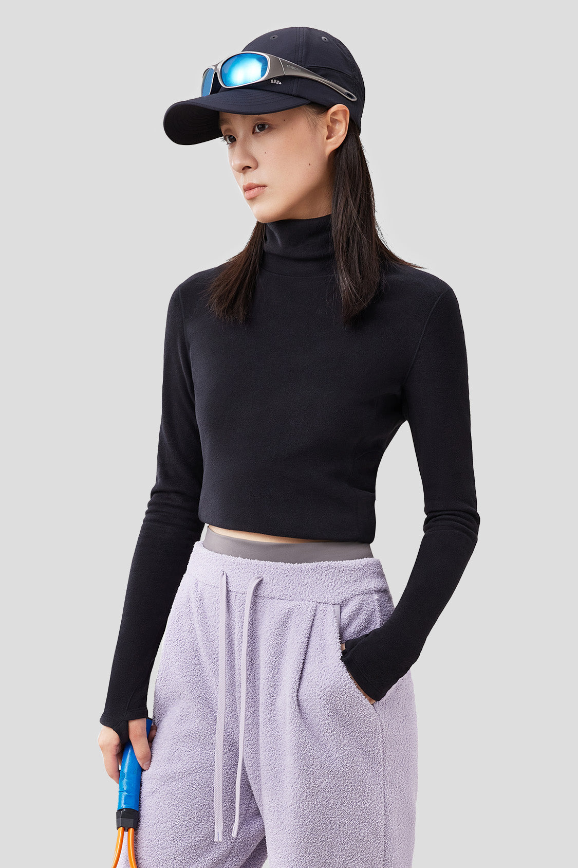ThermaFlex Women's Slim Fit High Warmth Turtleneck Top - Winter Thermal Base Layer for Outdoor Activities & Cold Weather Fashion
