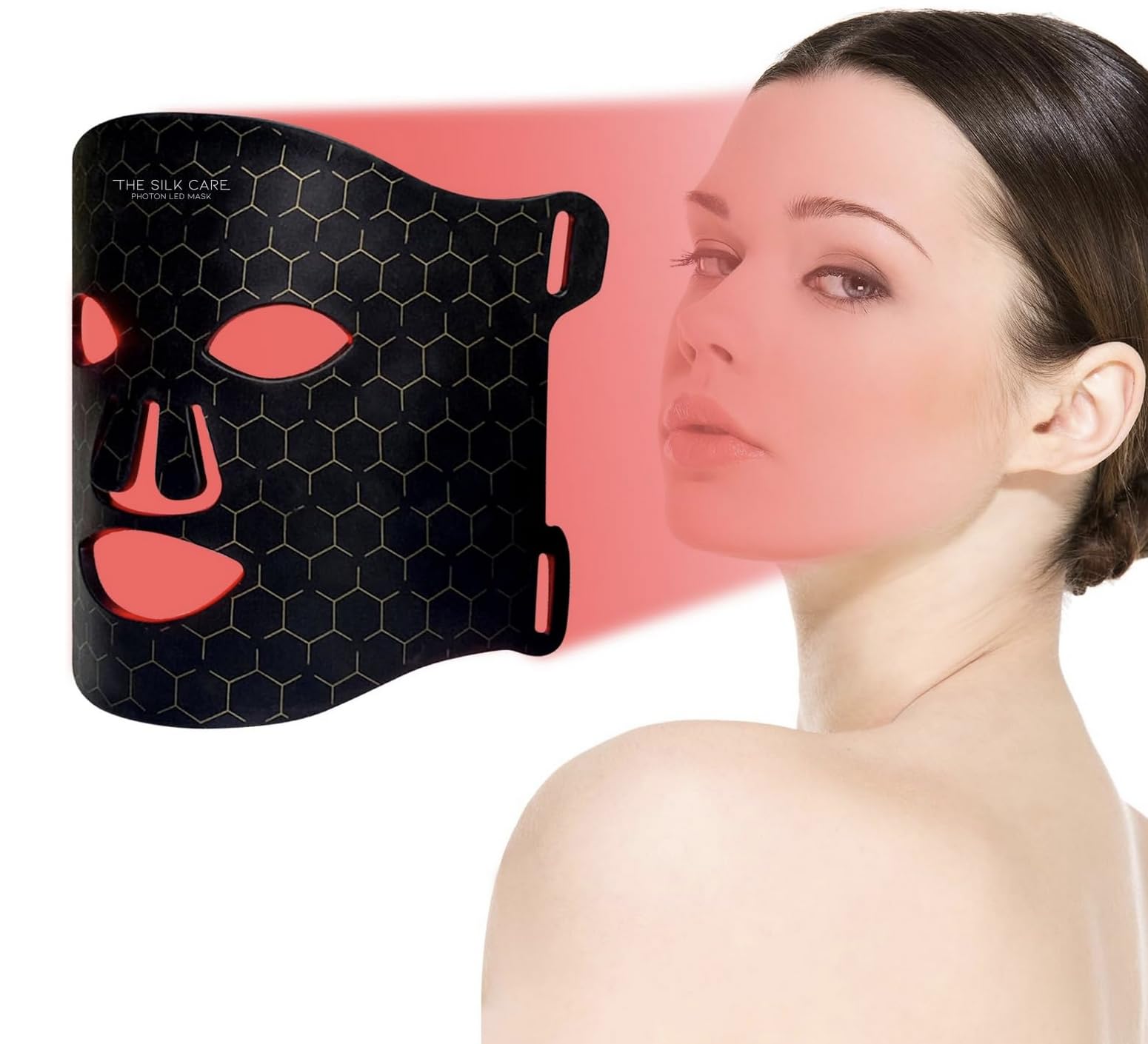 Red Light Therapy Mask for Face - 7 Color LED Light Therapy Device for Skin Rejuvenation & Anti-Aging | At-Home Spa Treatment for Wrinkles, Acne & Collagen Boost
