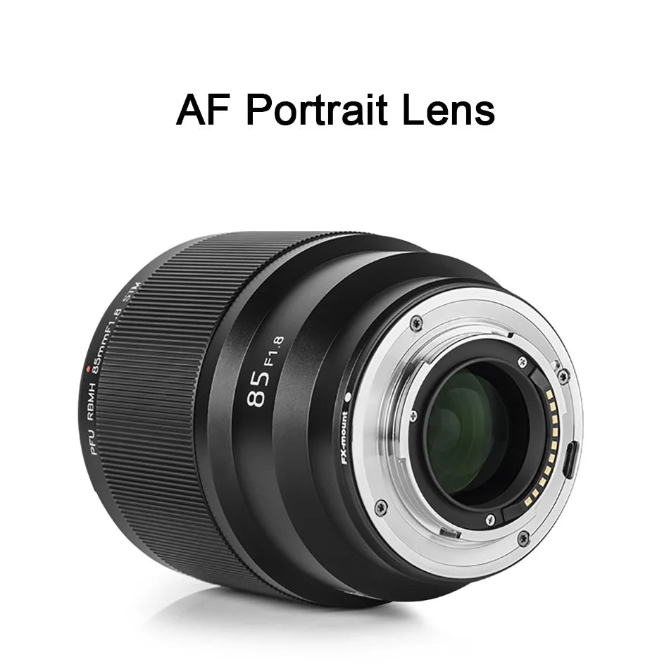 Fujifilm FX Mount 85mm F1.8 Prime Lens - Low Noise, Fast & Precise Autofocus for Portrait Photography, Wedding & Low Light Shooting