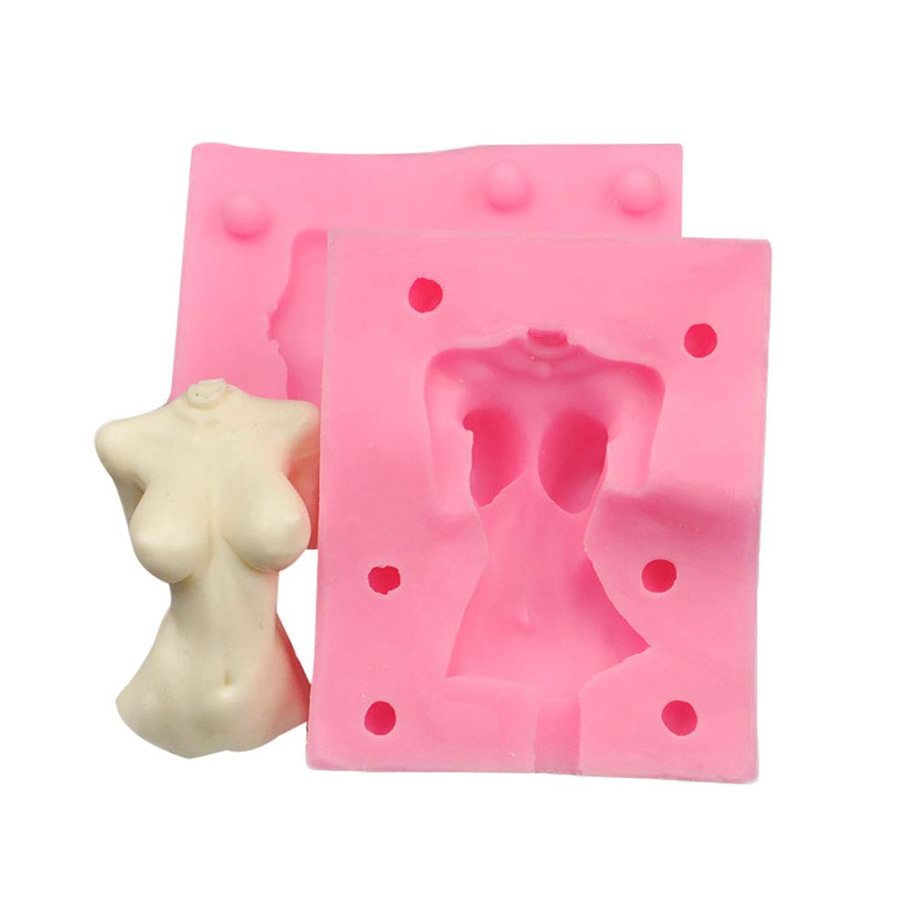 Sexy Lady Silicone Body Mold - 3D Doll Leg Fondant Mold for Chocolate, Biscuit, Sugar Craft, Ice, and Cake Decorating - DIY Baking Tools for Aromatherapy Plaster & Clay - Perfect for Wedding, Birthday, and Party Desserts