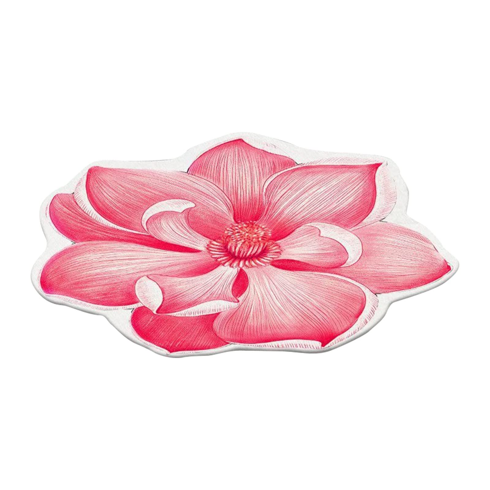 3D Flower Heat Transfer Throw Blanket - Soft Floor Mat for Sofa, Bedroom, Living Room & Car Decor - Cozy Home Decor Gift Idea