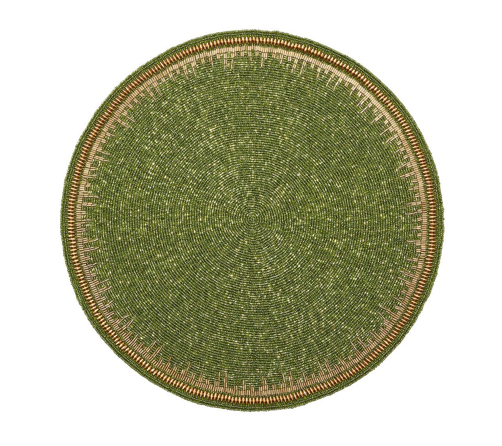 Premium Enamel Placemats Set of 4 - Elegant & Durable Table Mats for Dining, Kitchen, Parties & Home Decor - Waterproof & Heat Resistant