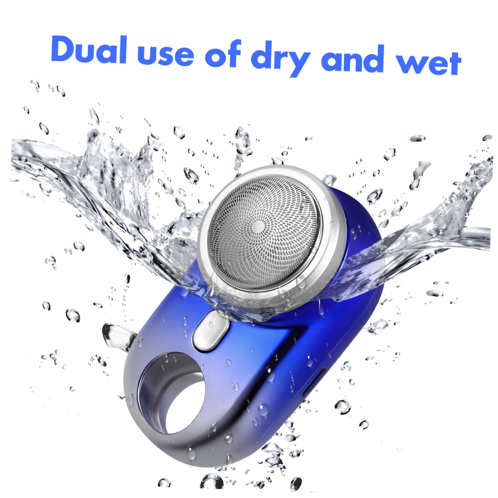 Best Electric Shaver for Men - Rechargeable Cordless Razor with Precision Trimmer, Waterproof & Portable for Travel & Home Use - Perfect for Smooth Shaving & Beard Grooming on the Go