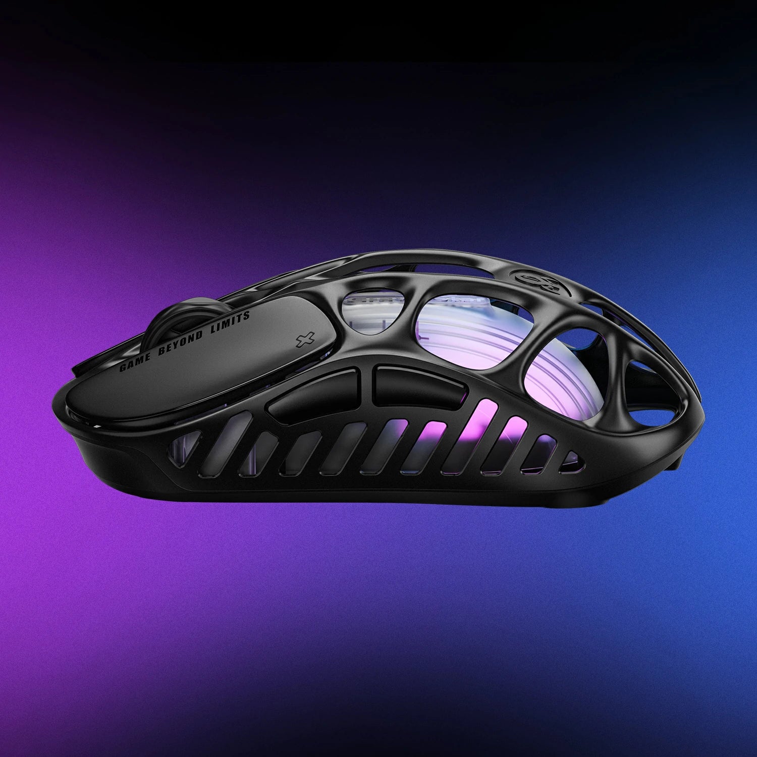 Mercury X Wireless Gaming Mouse - Ergonomic RGB LED, 16000 DPI, Rechargeable - Perfect for PC, Mac, Laptop Gaming & Office Work
