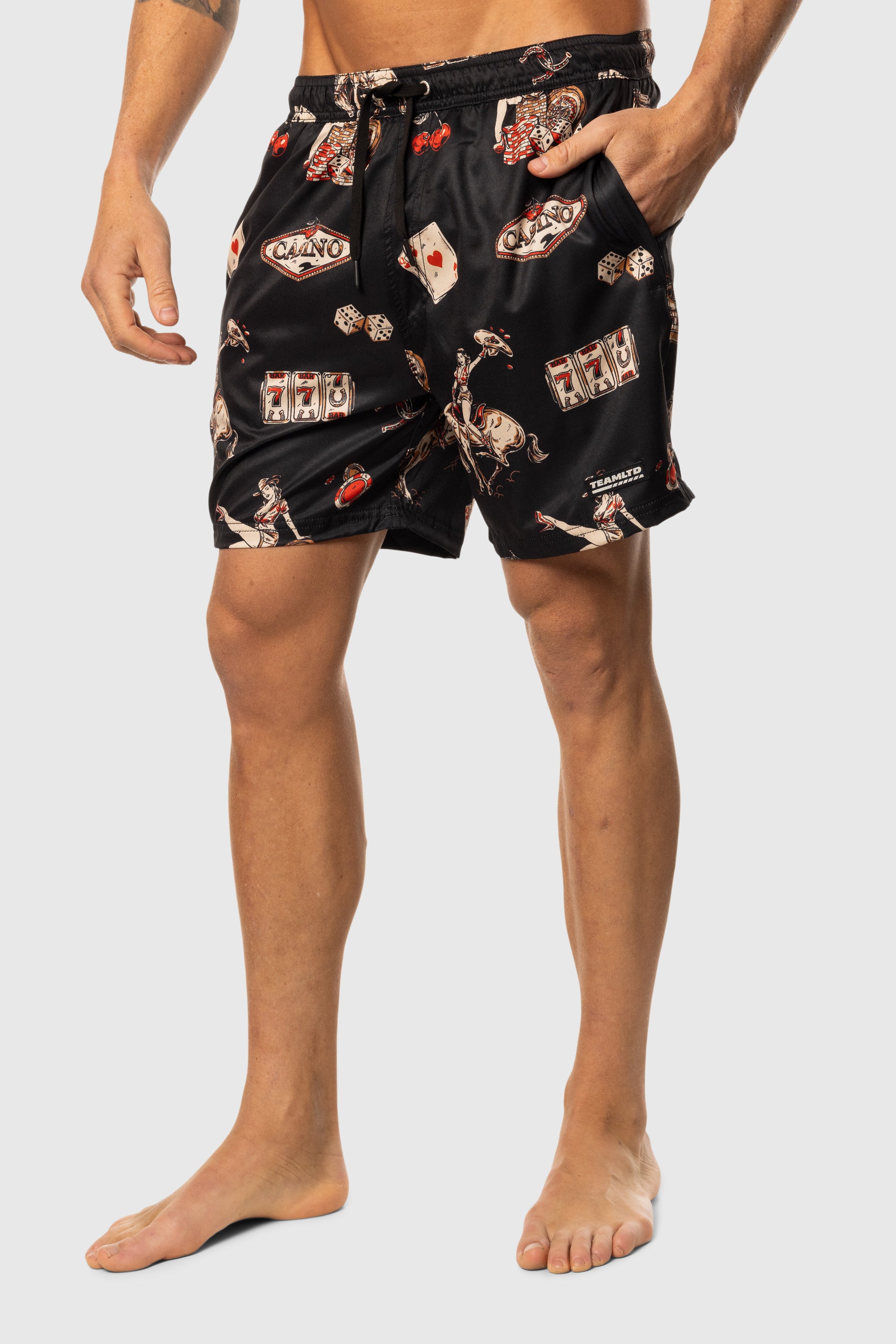 Men's Quick-Dry Swim Shorts 21 - Comfortable & Stylish Beachwear for Swimming, Surfing & Summer Activities