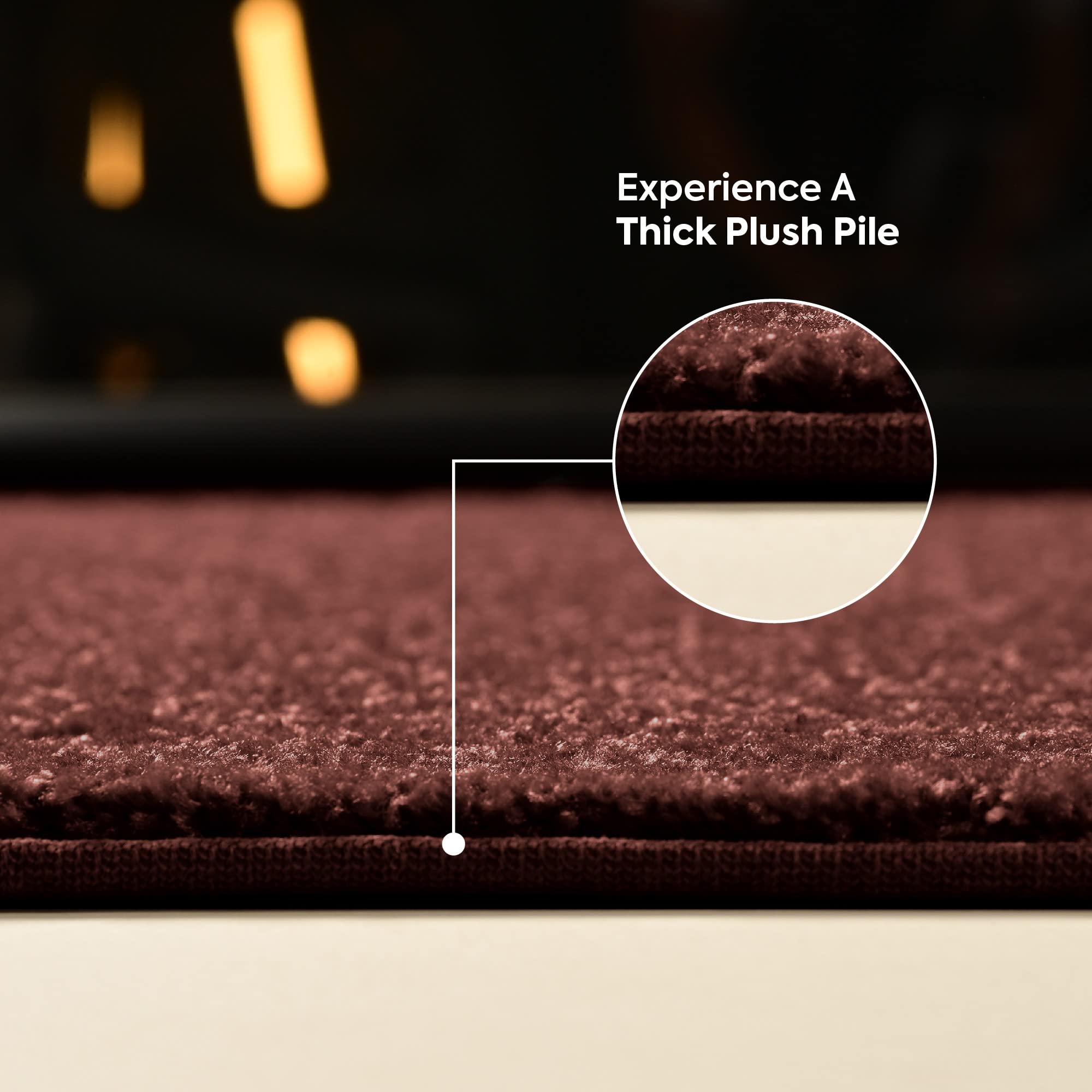Premium Chocolate Brown Indoor/Outdoor Runner Rug 2' x 12' - Commercial Grade, Pet & Kid Friendly, Stain Resistant - Perfect for Living Room, Hallway, Wedding Aisle, Event Decor - Made in USA