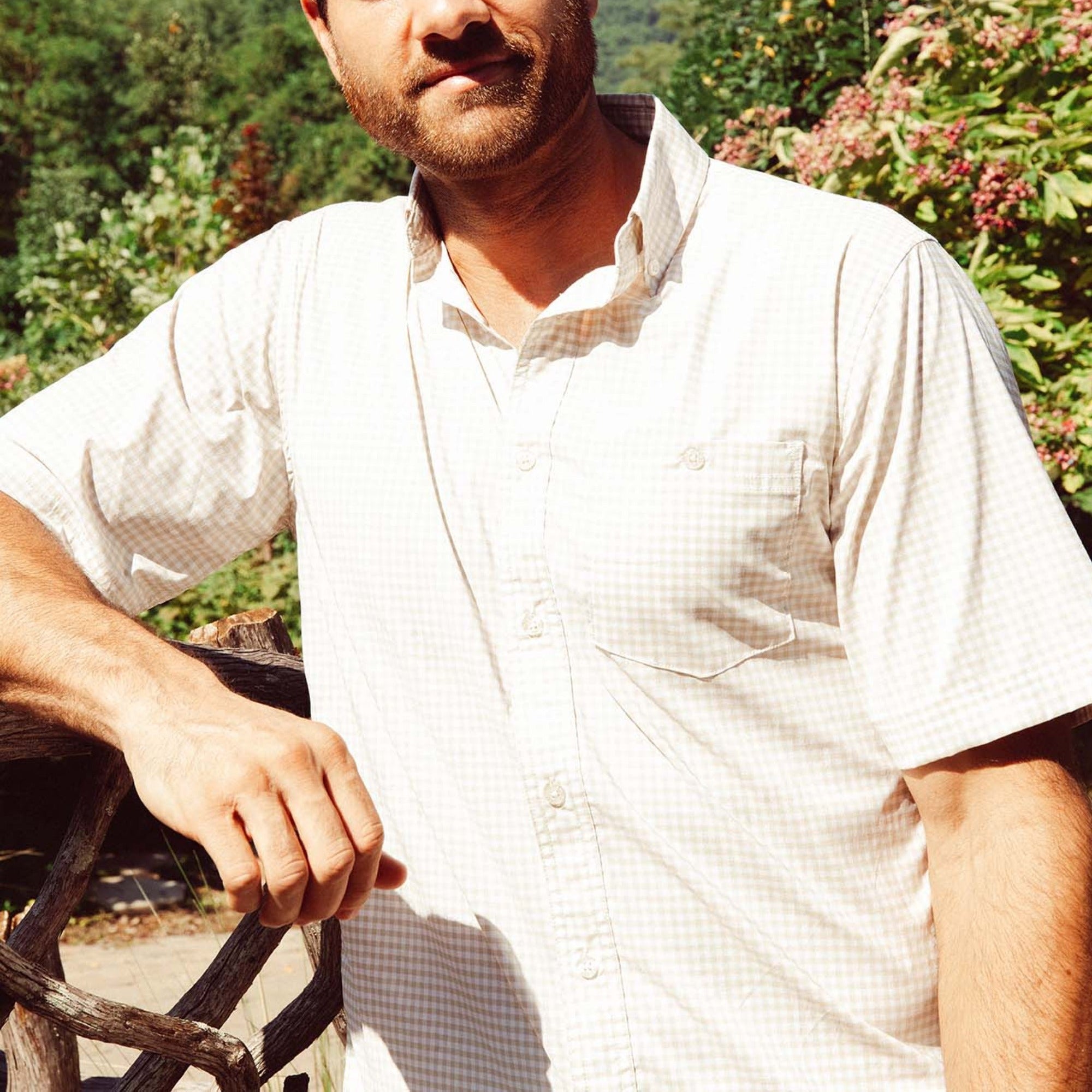 Glacier Short Sleeve Shirt for Men - Lightweight Quick-Dry Outdoor Performance Shirt for Hiking, Camping & Summer Travel