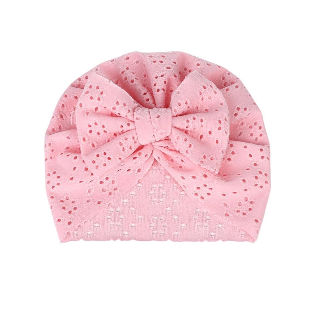Premium Soft Stretchable Headband for Baby & Girls - RedChimes Designer Bow Hair Accessory (1 Pack, Pink) - Perfect for Everyday Wear, Parties & Photo Shoots