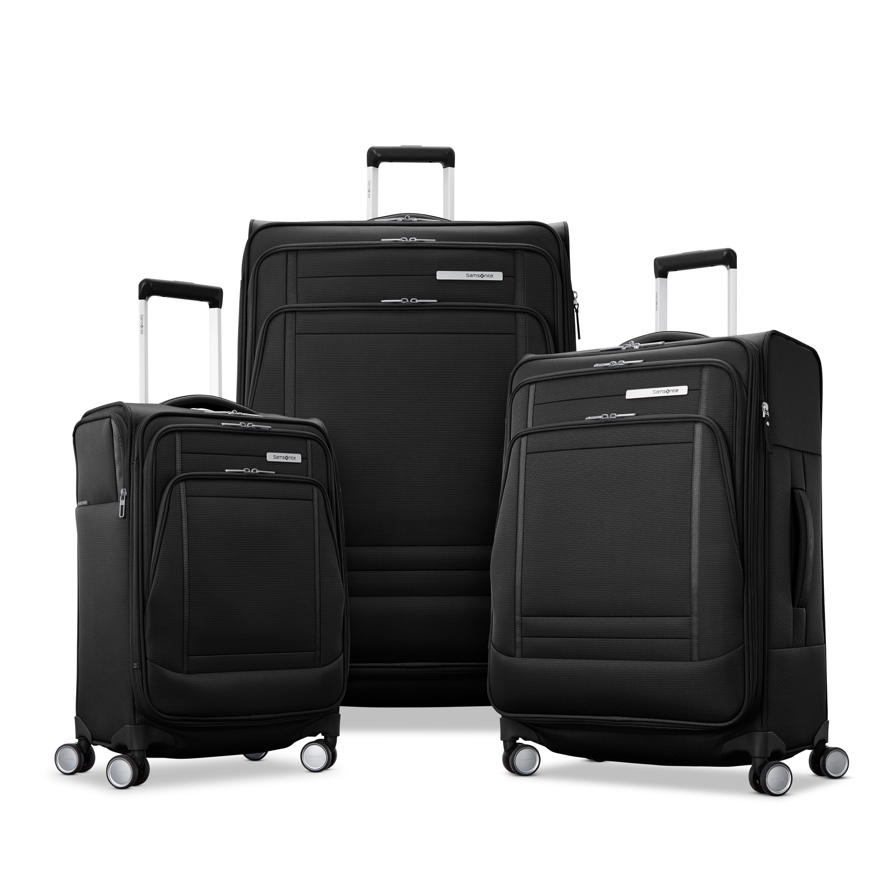 Samsonite Uplift Spinner 3-Piece Expandable Luggage Set with TSA Lock - Lightweight Hardside Suitcases for International Travel & Business Trips