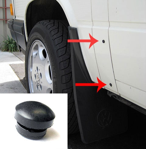 6mm Bore Black Rubber Grommet - Cable Wire Protection Grommets for Electrical Wiring, Automotive, and DIY Projects