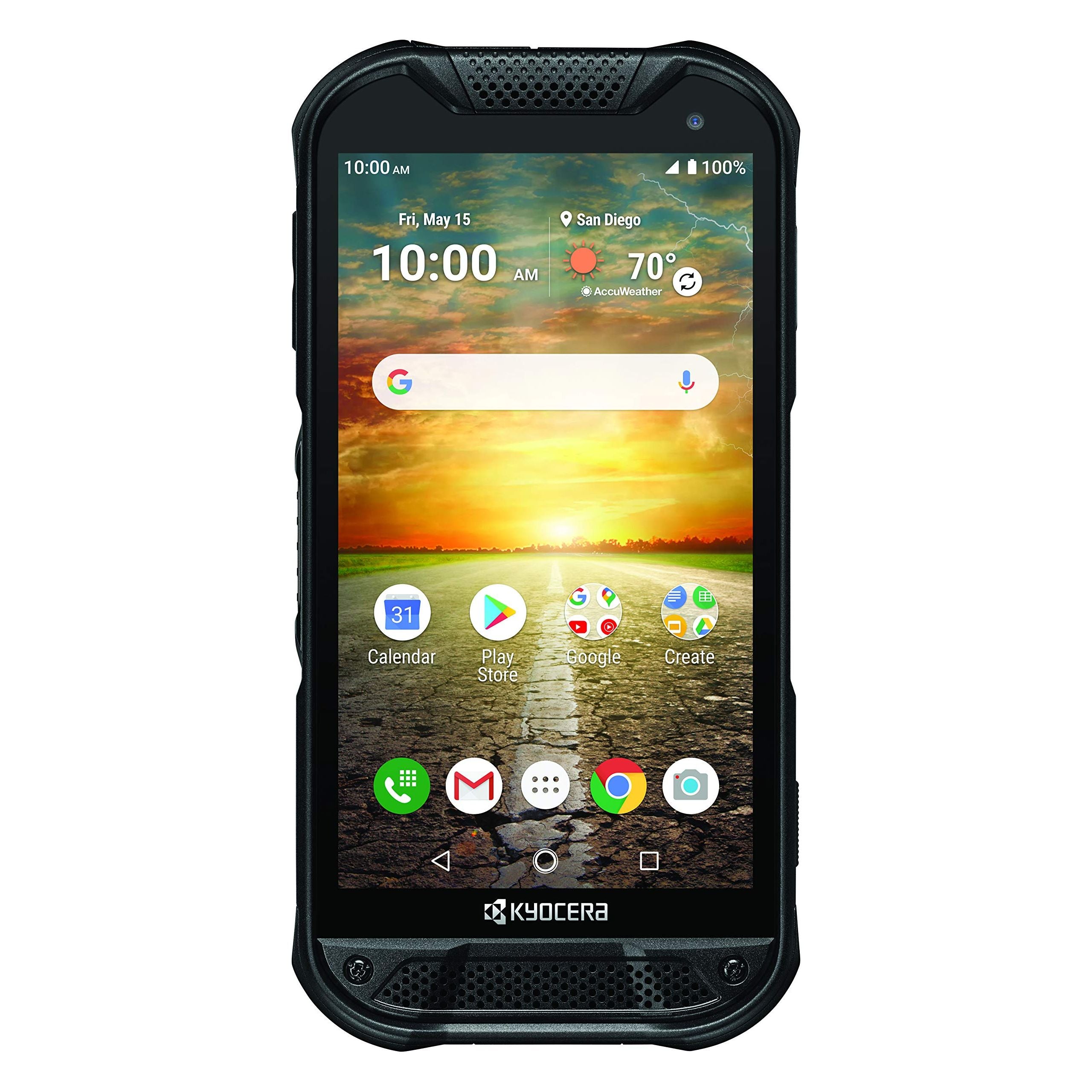Kyocera DuraForce Pro 2 Verizon Unlocked Smartphone - 64GB Storage, Rugged Black Military-Grade Phone for Outdoor Adventures & Construction Work