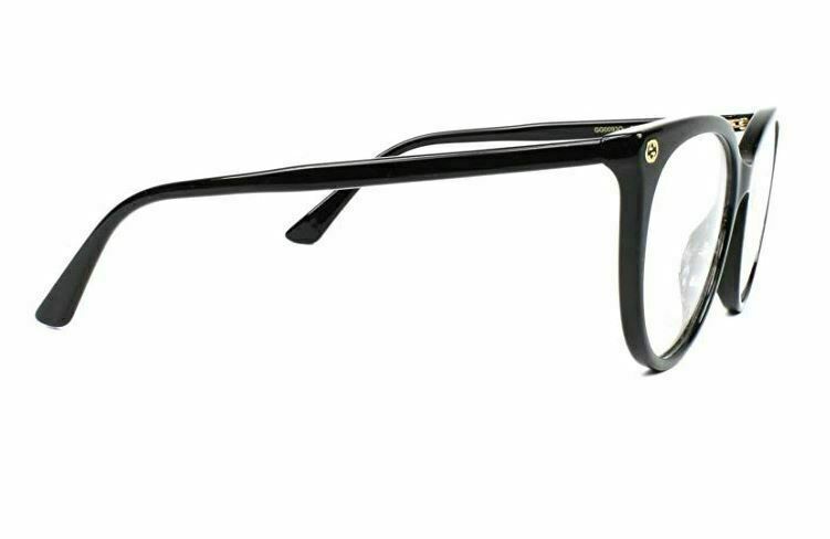 Gucci GG 0093 O 001 Cat Eye Sunglasses - Black Designer Eyewear for Women | Fashionable UV Protection Shades for Driving, Shopping & Outdoor Activities