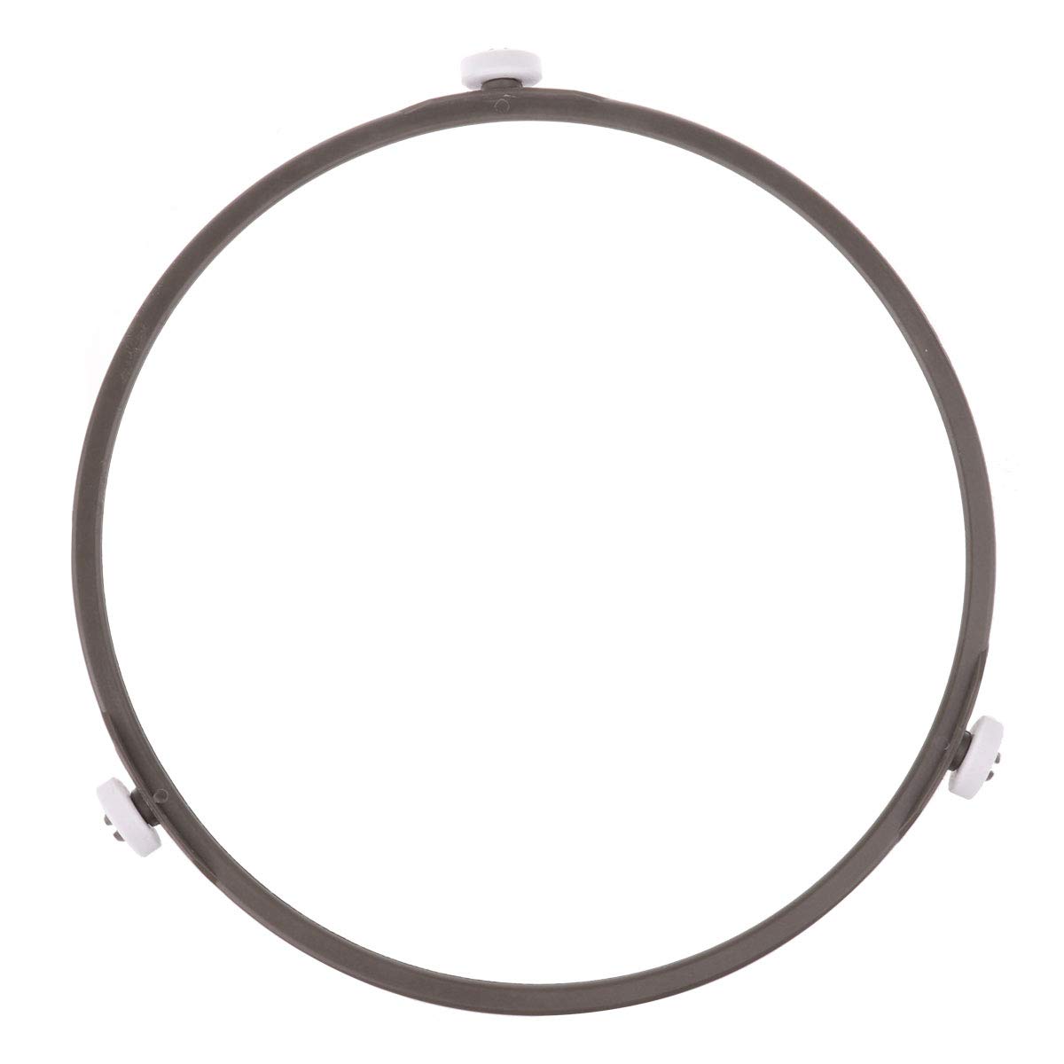 Aislor Microwave Turntable Ring - Replacement Rotating Roller Support Ring for Microwave Ovens - Compatible with Small & Large Glass Plate Trays (Brown, Small) - Perfect for Smooth & Quiet Microwave Turntable Rotation