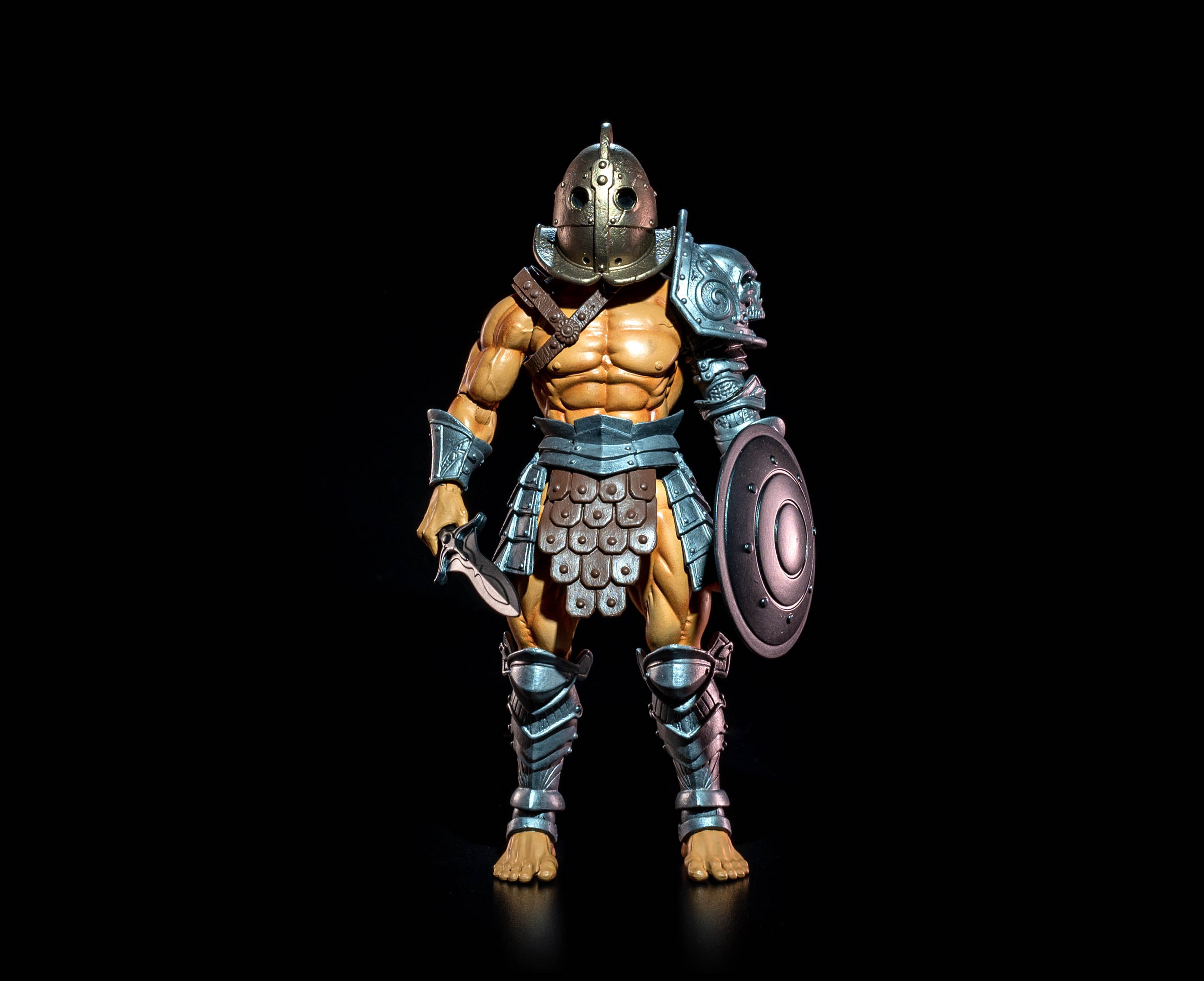 Mythic Legions: Army of Leodysseus Deluxe Gladiator LB (Legion Builder) Action Figure - Collectible Spartan Warrior Toy for Display & Battle Scenes