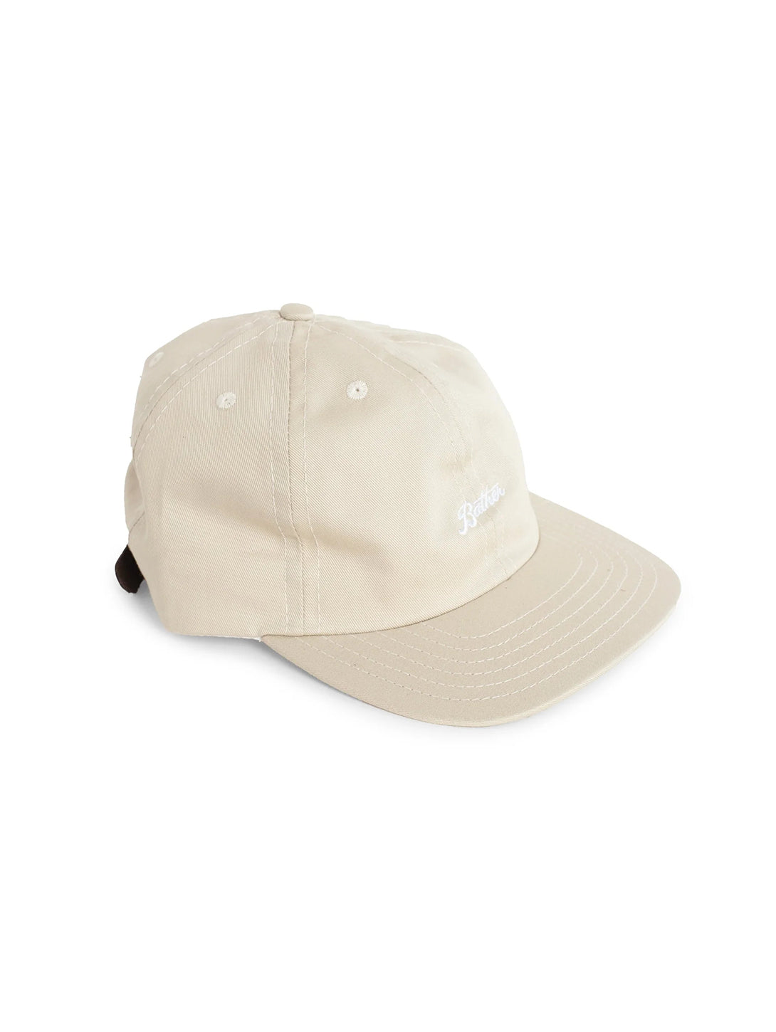 Premium Cotton 6-Panel Embroidered Logo Baseball Cap - Natural Color for Men & Women - Perfect for Outdoor Sports, Casual Wear & Brand Promotion