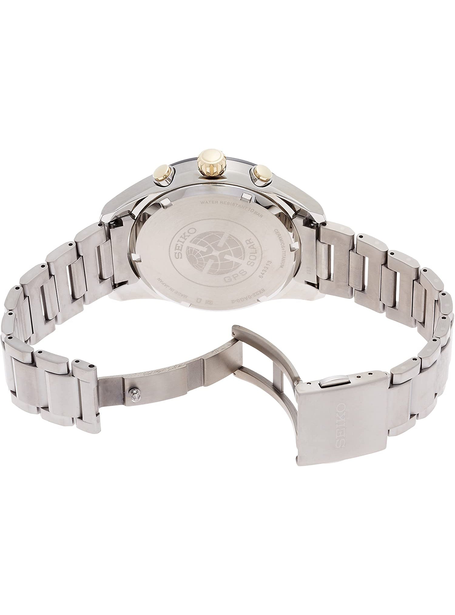 SEIKO ASTRON SBXB087 GPS Solar Watch - Japanese Made JDM Limited Edition for Men - Perfect for Business, Travel & Luxury Collectors