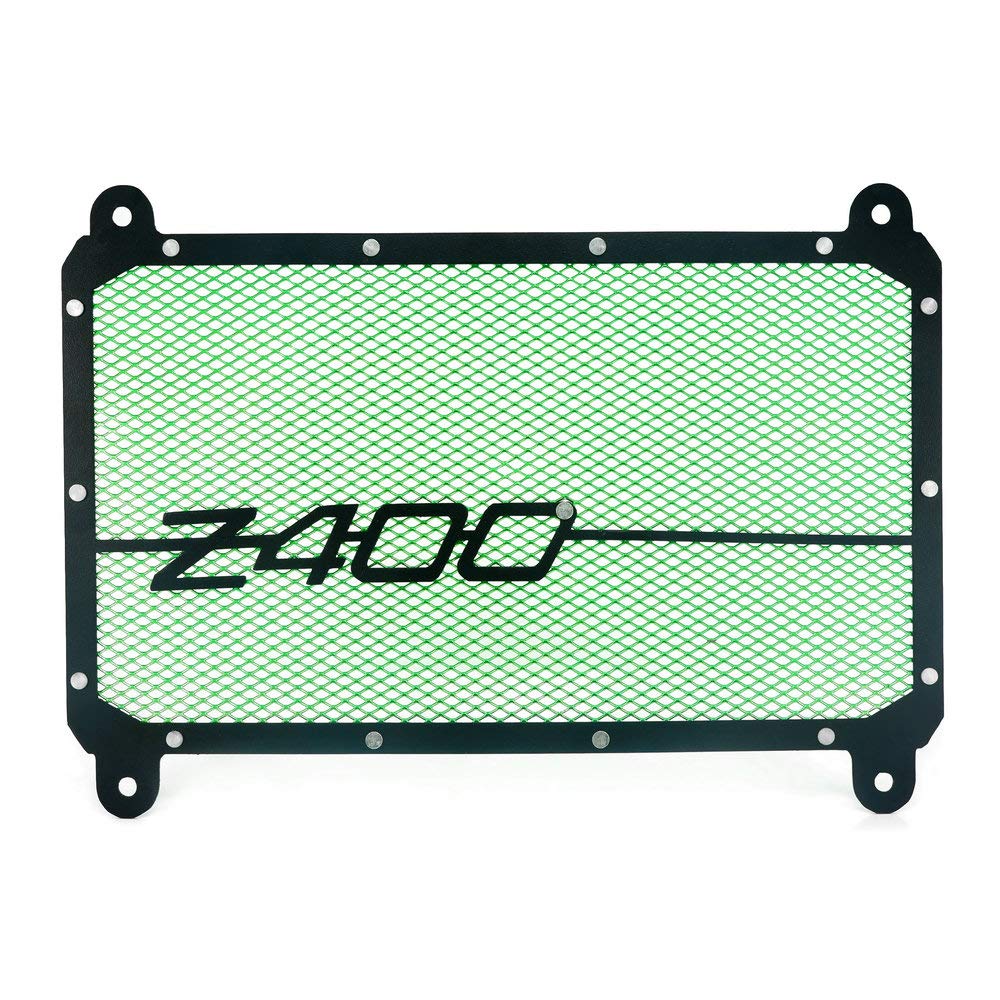 Heinmo Motorcycle Radiator Grille Guard Cover for Kawasaki Z400 (2017-2022) - Durable Protection & Enhanced Cooling - Perfect for Street Riding & Commuting