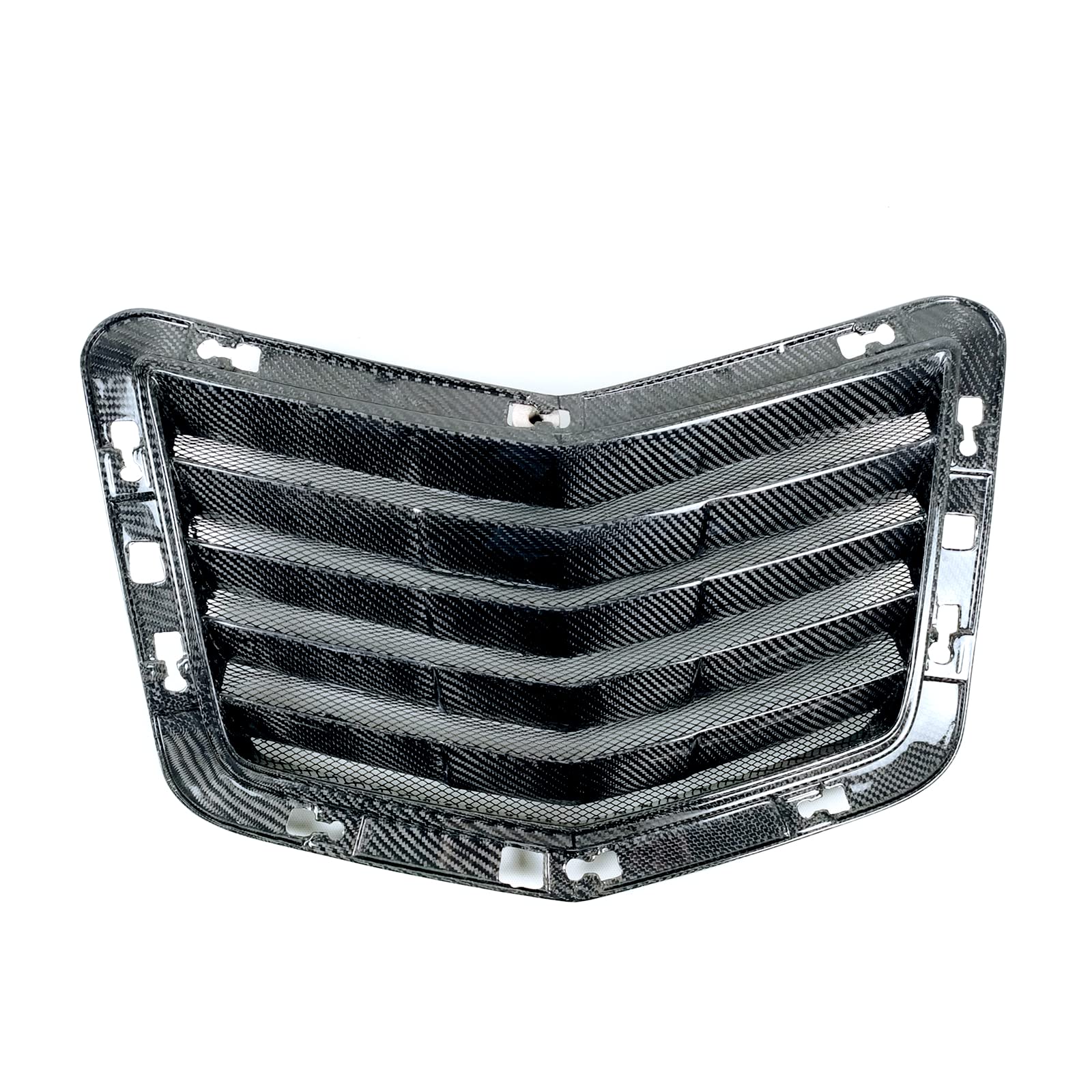 Carbon Fiber Front Hood Vent Scoop Cover for Chevrolet Corvette C7 (2014-2019) - Enhances Engine Cooling & Aggressive Styling for Sports Car Enthusiasts