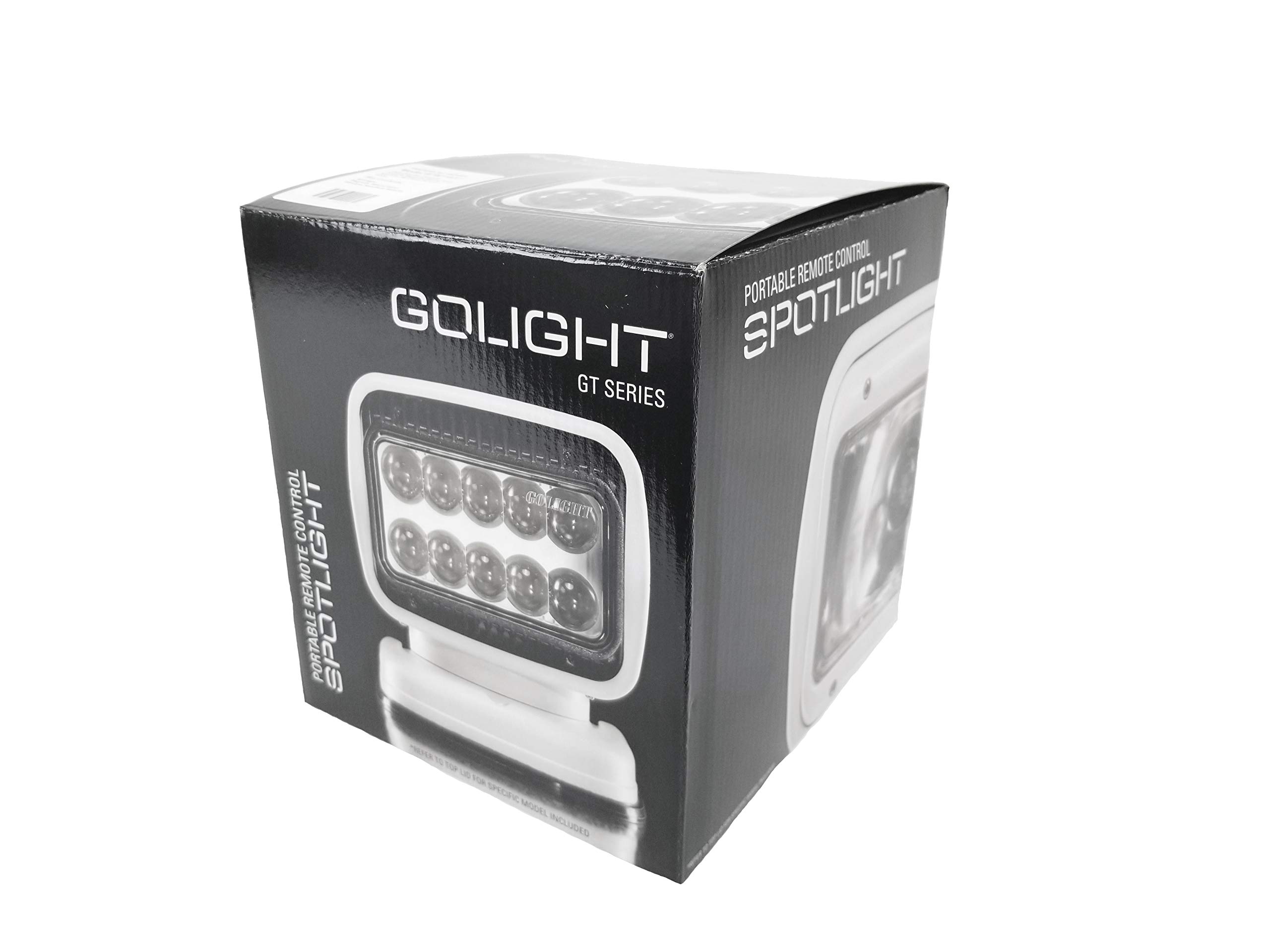 Golight GT Series Model 7951GT Halogen Spotlight - Portable Mount with Wireless Handheld Remote (Black) | Perfect for Hunting, Marine, Off-Road & Emergency Lighting