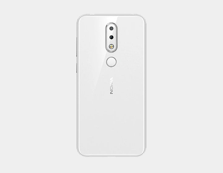 Nokia 6.1 Plus TA 1103 Unlocked Smartphone - 64GB ROM 4GB RAM Dual SIM GSM Android Phone (White) - Perfect for Travel, Business & Daily Use