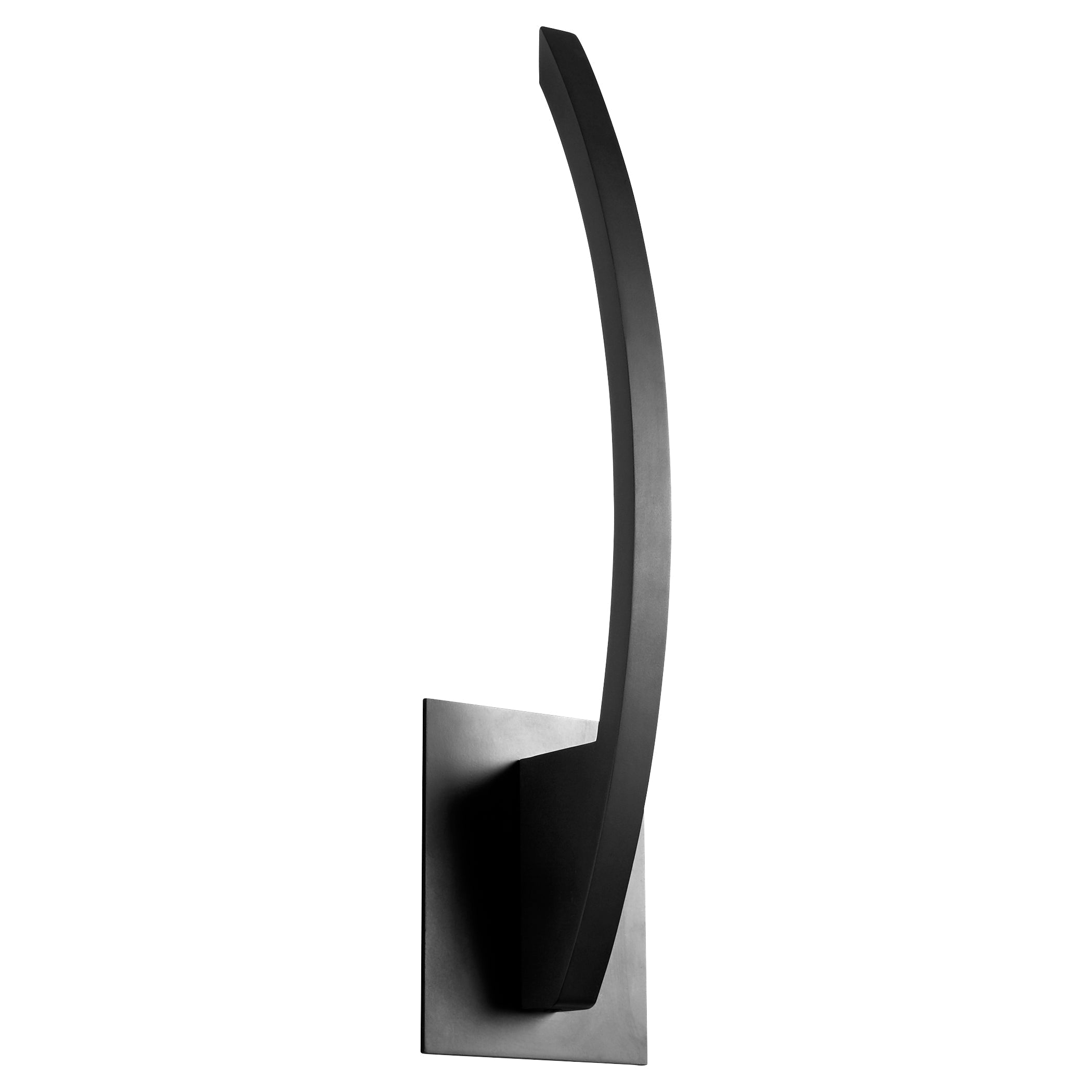 Oxygen Bolo 3 553 15 Modern Wall Sconce Light Fixture in Black - Perfect for Bedroom, Living Room & Hallway Lighting
