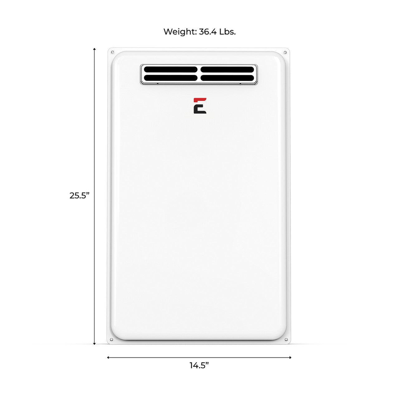 Eccotemp 45H NG 6.8 GPM Outdoor Natural Gas Tankless Water Heater - High Efficiency, Instant Hot Water for Home, RV, or Camping
