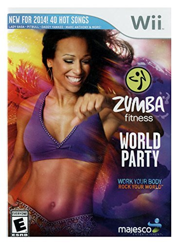 Zumba Fitness World Party - Nintendo Wii Game - Fun Dance Workout for Home Exercise & Fitness Parties