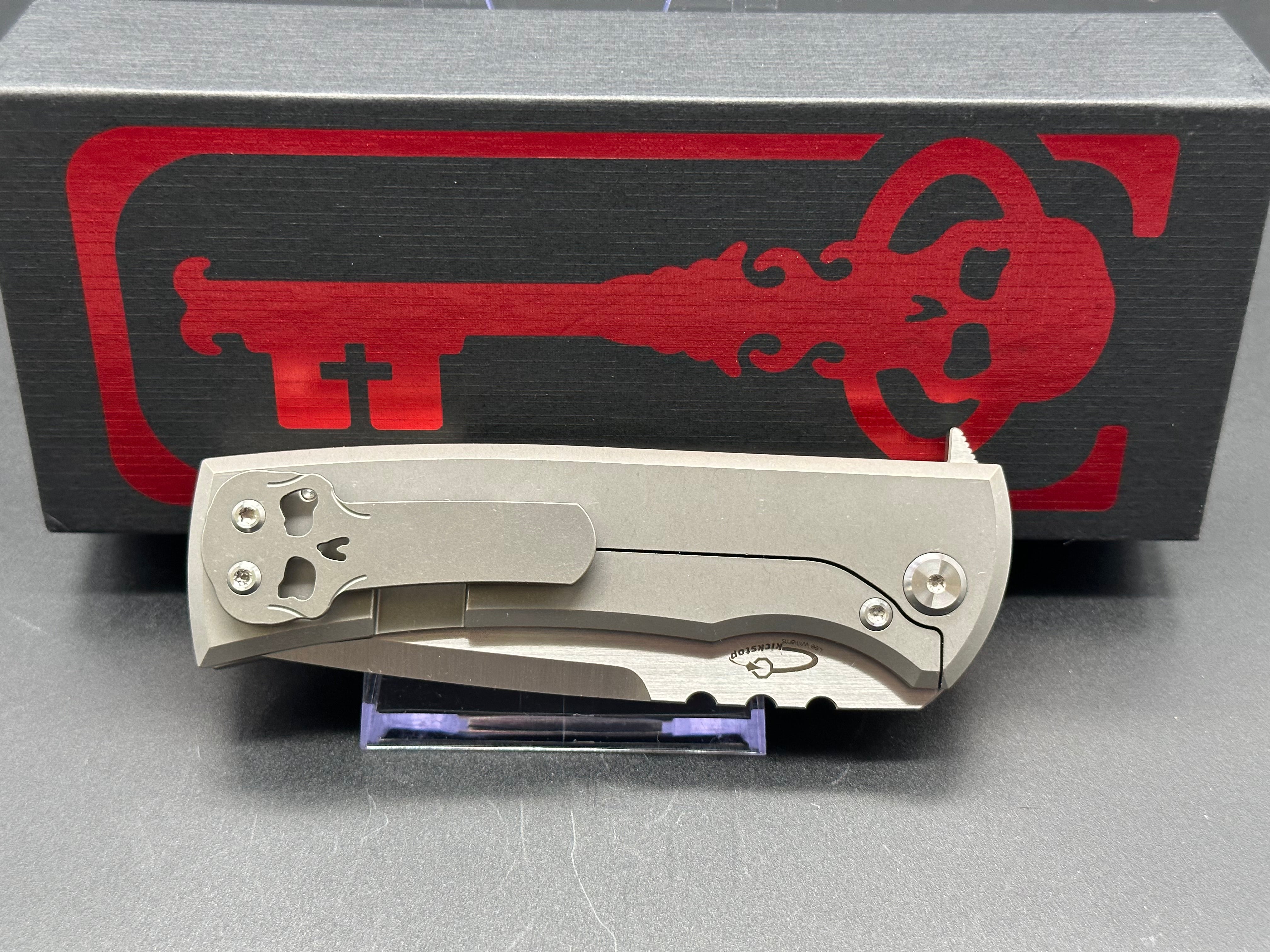 Chaves Redencion 229 Kickstop Tanto Folding Knife - Premium EDC Pocket Knife for Outdoor, Camping, Hiking & Survival Gear