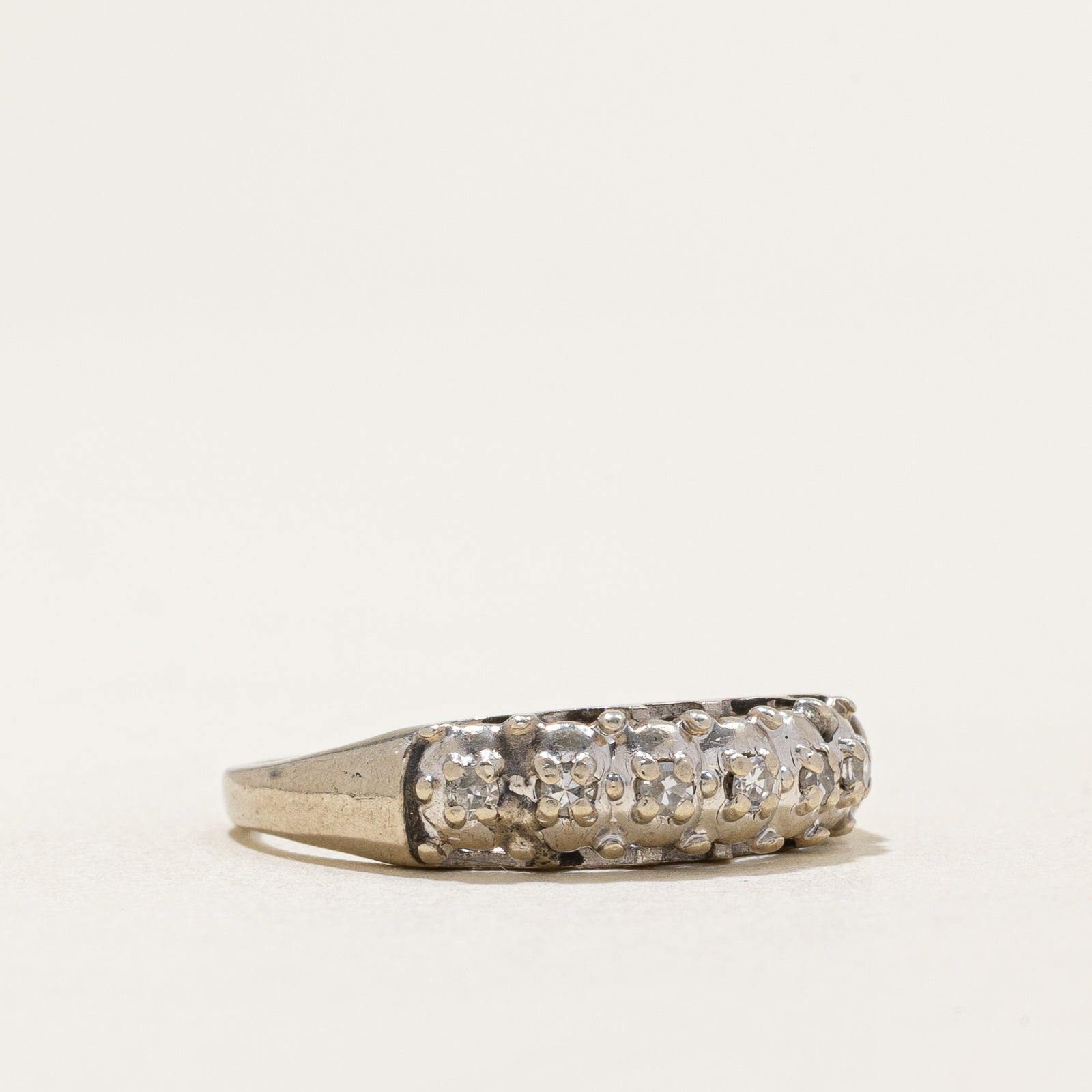 0.06ctw Diamond Accent Ring - Size 7 | Elegant & Sparkling Jewelry for Women | Perfect for Weddings, Anniversaries & Special Occasions