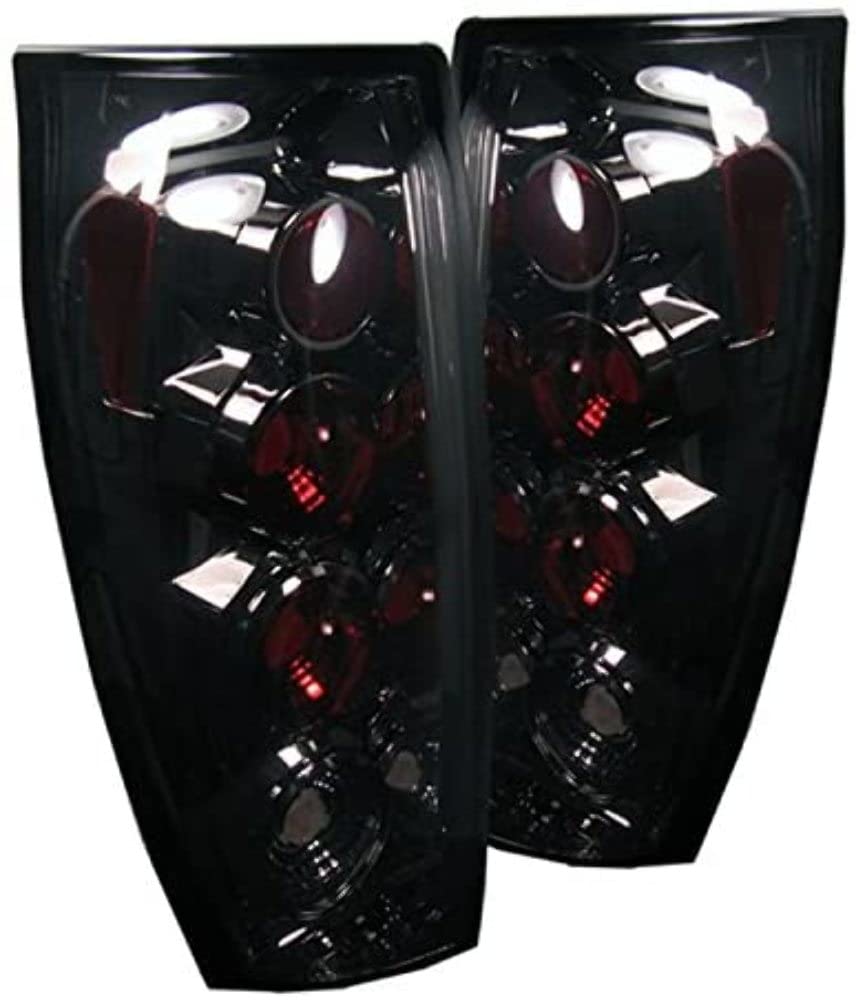 Spyder Auto 5001139 Euro Style Tail Lights - Chrome/Smoked Lens for BMW, Mercedes, Audi - Enhances Vehicle Style & Night Visibility | Perfect for Car Enthusiasts & Night Driving
