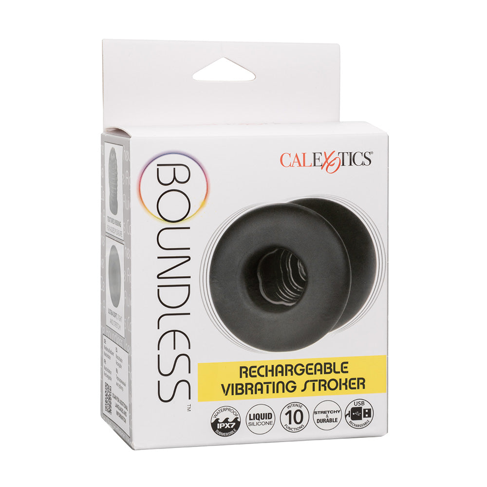 Boundless Rechargeable FTM Stroker - Waterproof & Powerful Vibrating Stroker for Trans Men - Perfect for Solo Play & Intimate Moments