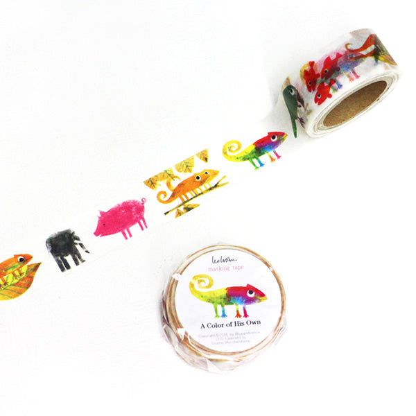 Unique Color Washi Tape - Decorative Japanese Paper Tape for Scrapbooking, Journaling, Gift Wrapping & DIY Crafts