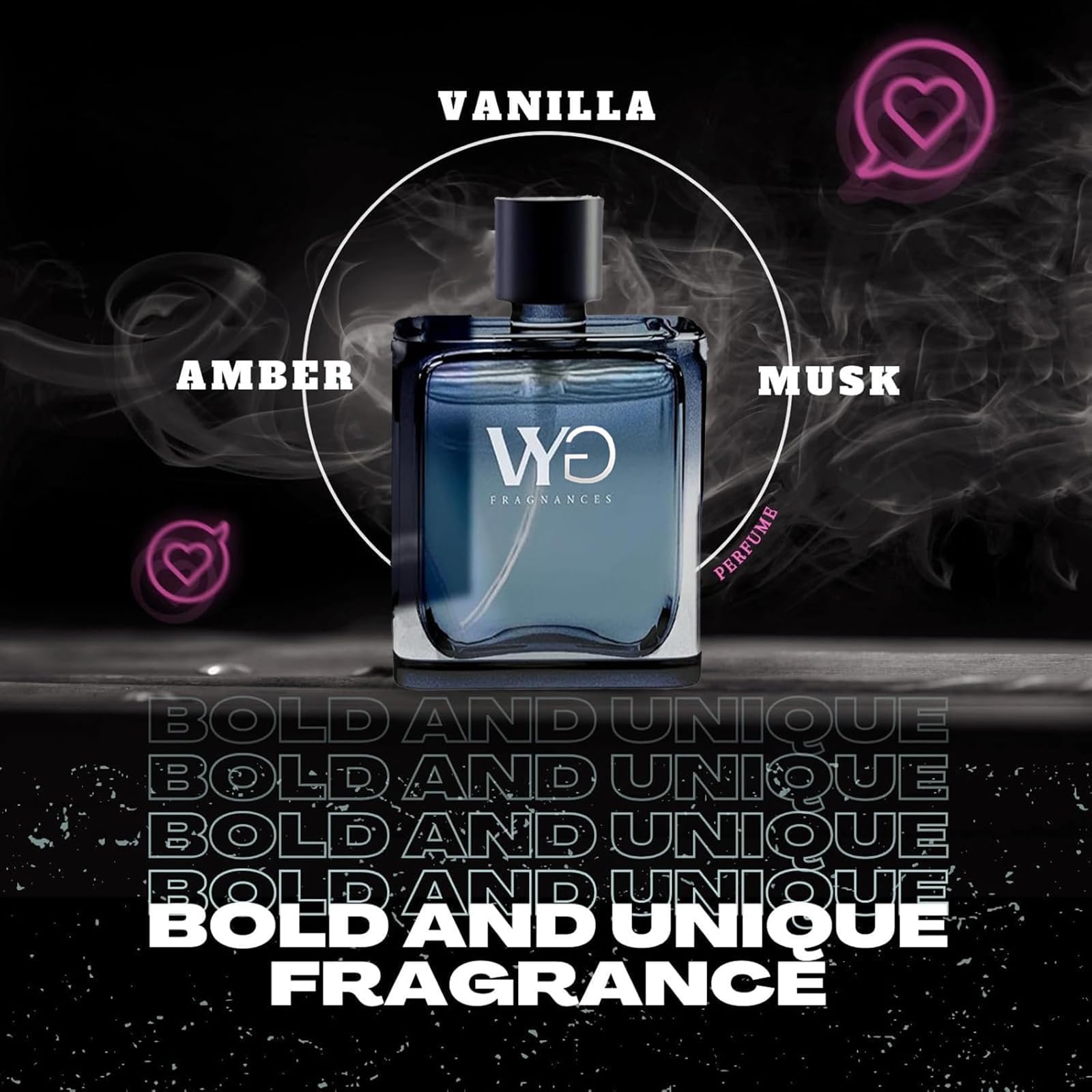 Premium Vyg Cologne for Men - Pheromone & Seductra Scent, Enhances Masculinity & Attraction (2PCS) - Perfect for Date Nights, Special Occasions & Daily Confidence Boost