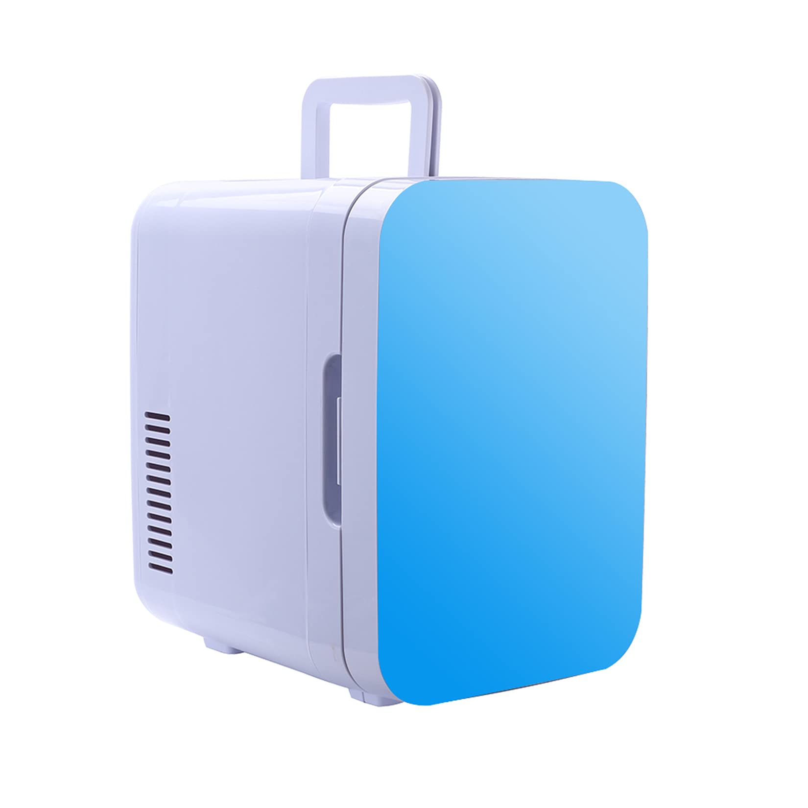 6L Portable Mini Fridge Freezer - Compact Car Refrigerator for Food, Drinks, Skincare & Makeup | 12V Car Charger & Home Outlet Plug | Perfect for Road Trips, Dorm Rooms & Office Use