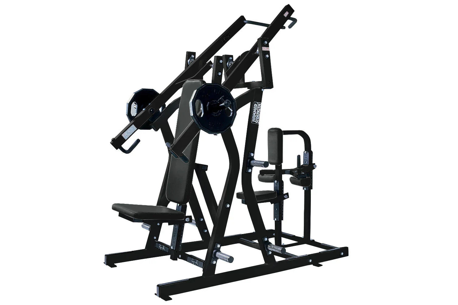 Hammer Strength Plate Loaded Iso-Lateral Chest & Back Workout Machine for Gym & Home Strength Training
