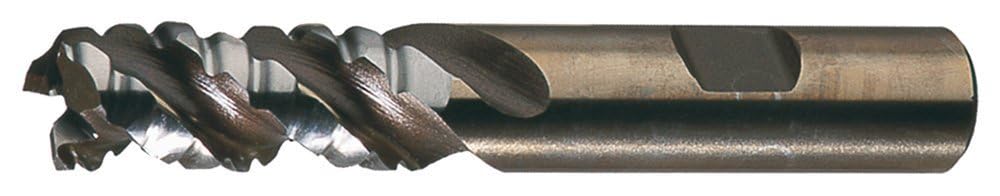 Cleveland C40038 PM-538R Powder Metal Roughing End Mill - 3 Flute Special Profile for Efficient Metal Cutting | Ideal for CNC Milling, Industrial Machining & Metal Fabrication