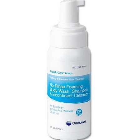 Coloplast Shampoo & Body Wash for Bedside Care - 8 oz Pump Bottle (Case of 12) | Gentle Cleansing for Hospital & Home Healthcare Use