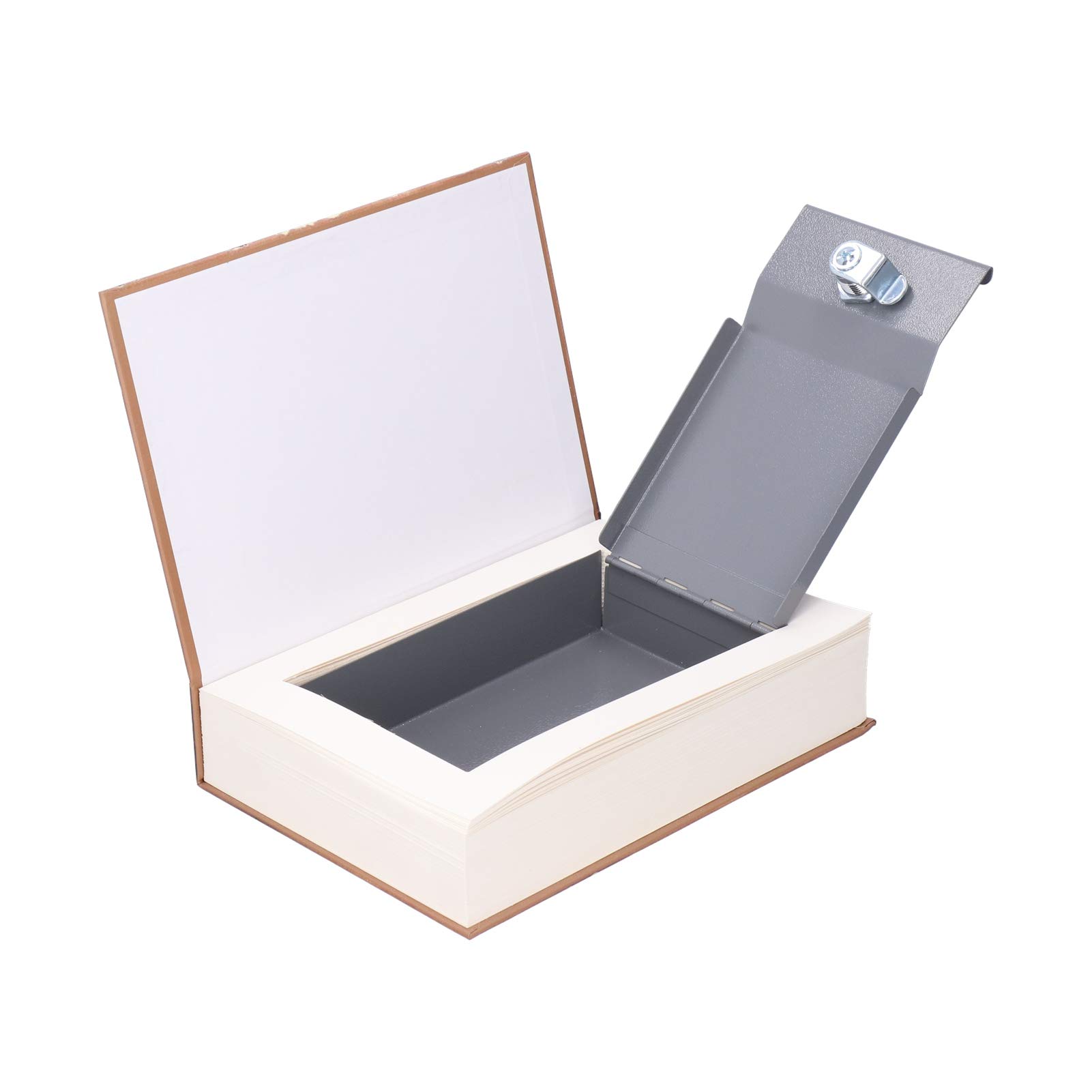 Hidden Secret Storage Box with Key - Innovative Safe Deposit Box for Cash, Coins & Valuables - Disguised as Dictionary Book - Perfect for Home, Office & Travel Security