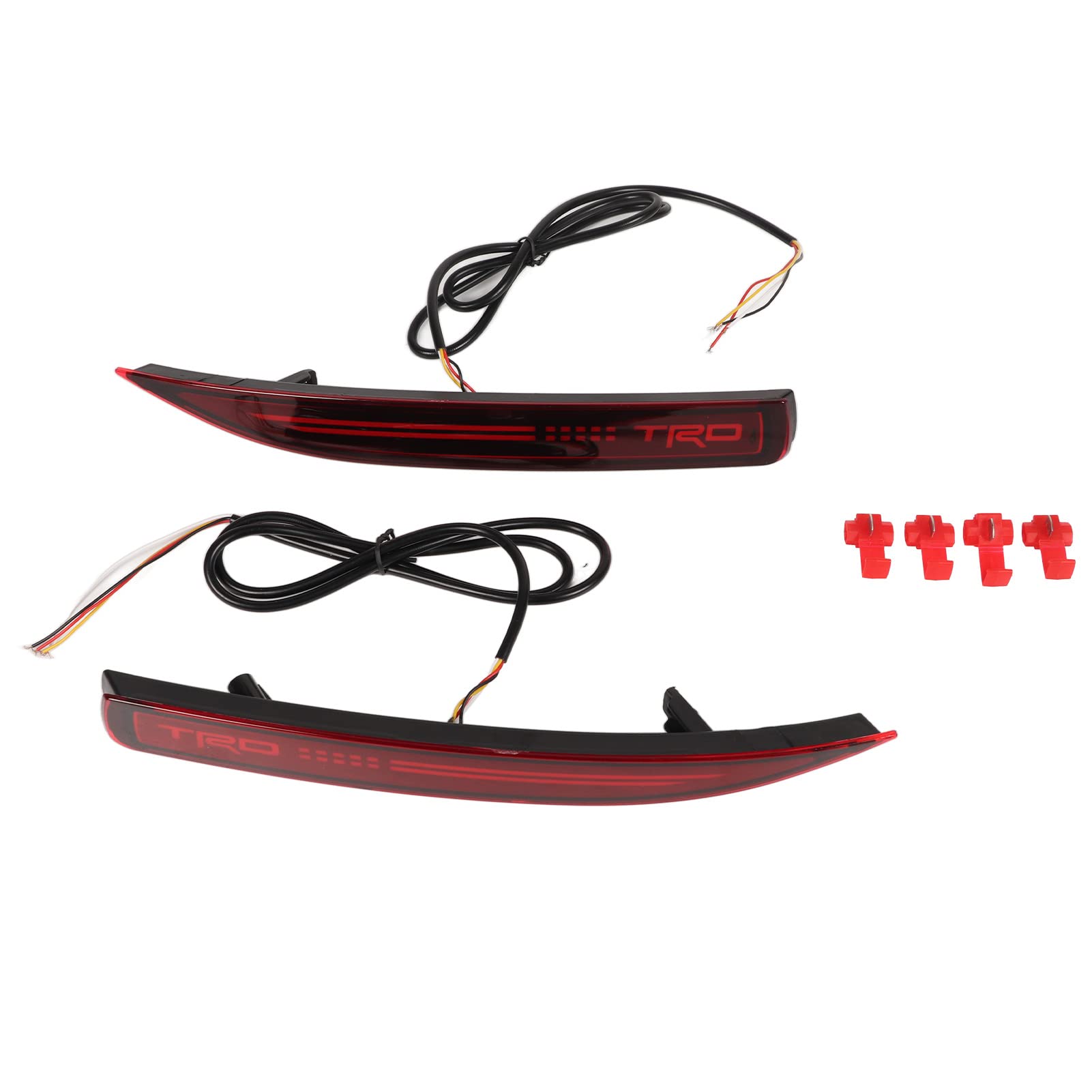 EVGATSAUTO LED Rear Bumper Lights - Pair of 12V Multifunction Tail Brake Lamps for Toyota Altis 2019-2020 | Left & Right Side Replacement | Perfect for Night Driving & Enhanced Safety