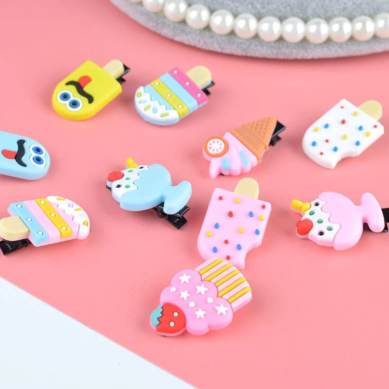 Honey Bee Butterfly Hair Clips for Girls - 10pcs Small Hairpins Set for Kids, Women & Baby - Cute Hair Accessories for School, Party & Daily Wear
