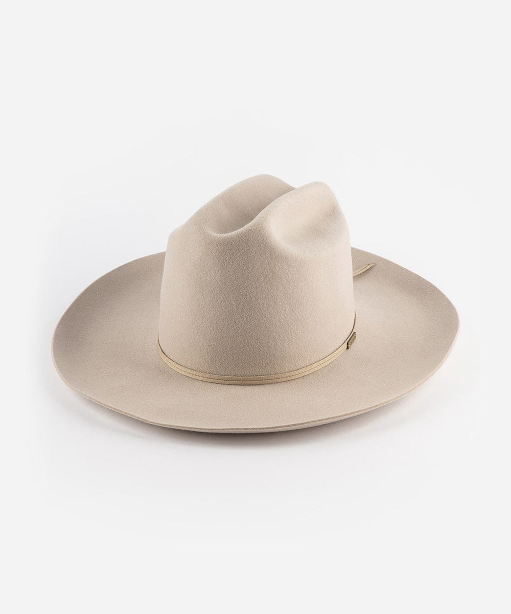 Ezra Western Cowboy Hat for Men & Women - Stylish Felt Cowboy Hat with Wide Brim - Perfect for Rodeo, Country Music Festivals & Outdoor Adventures