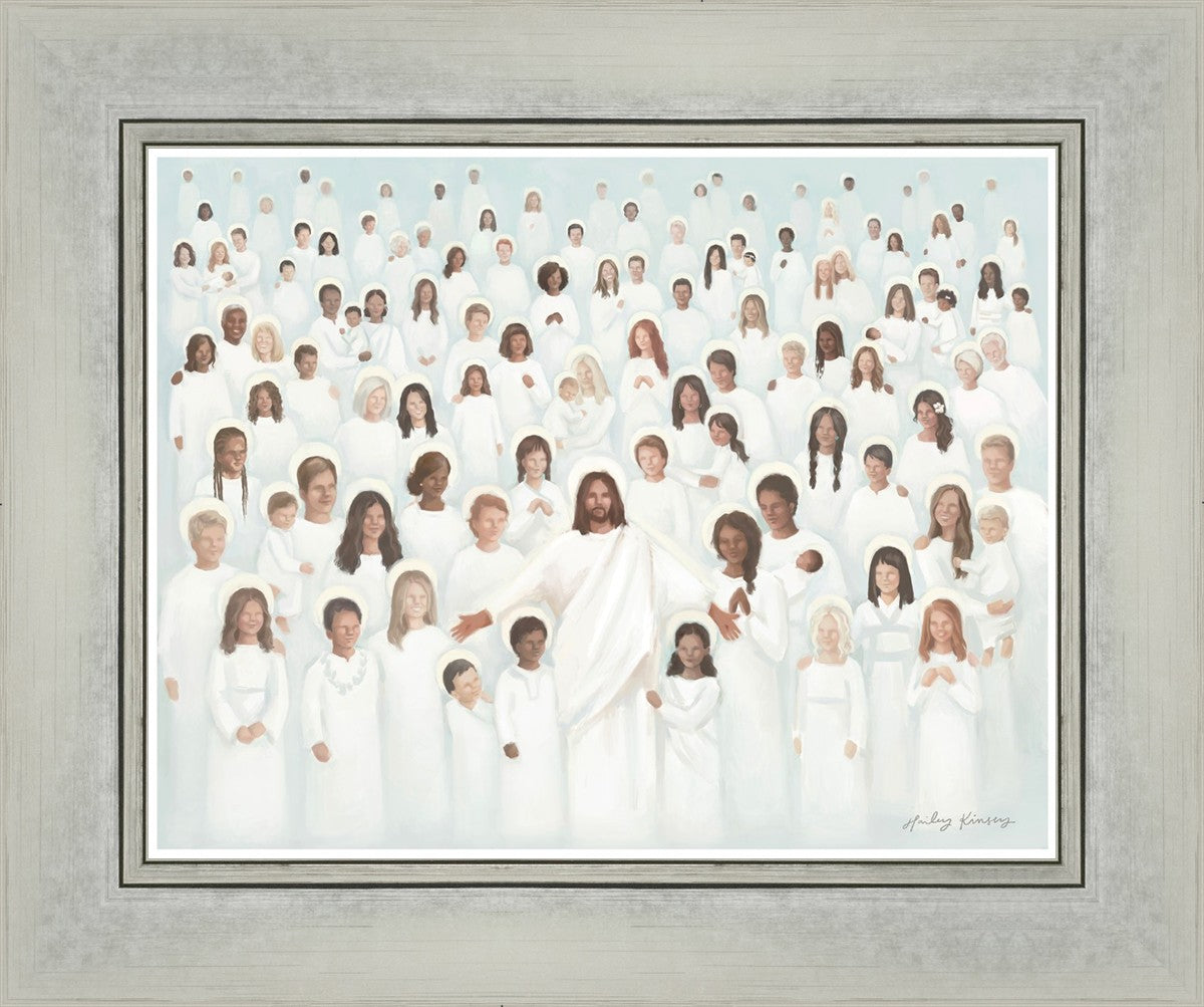 Body Of Christ By Hailey Kinsey - Inspirational Christian Wall Art for Home & Church Decor - Perfect for Living Room, Bedroom & Prayer Space
