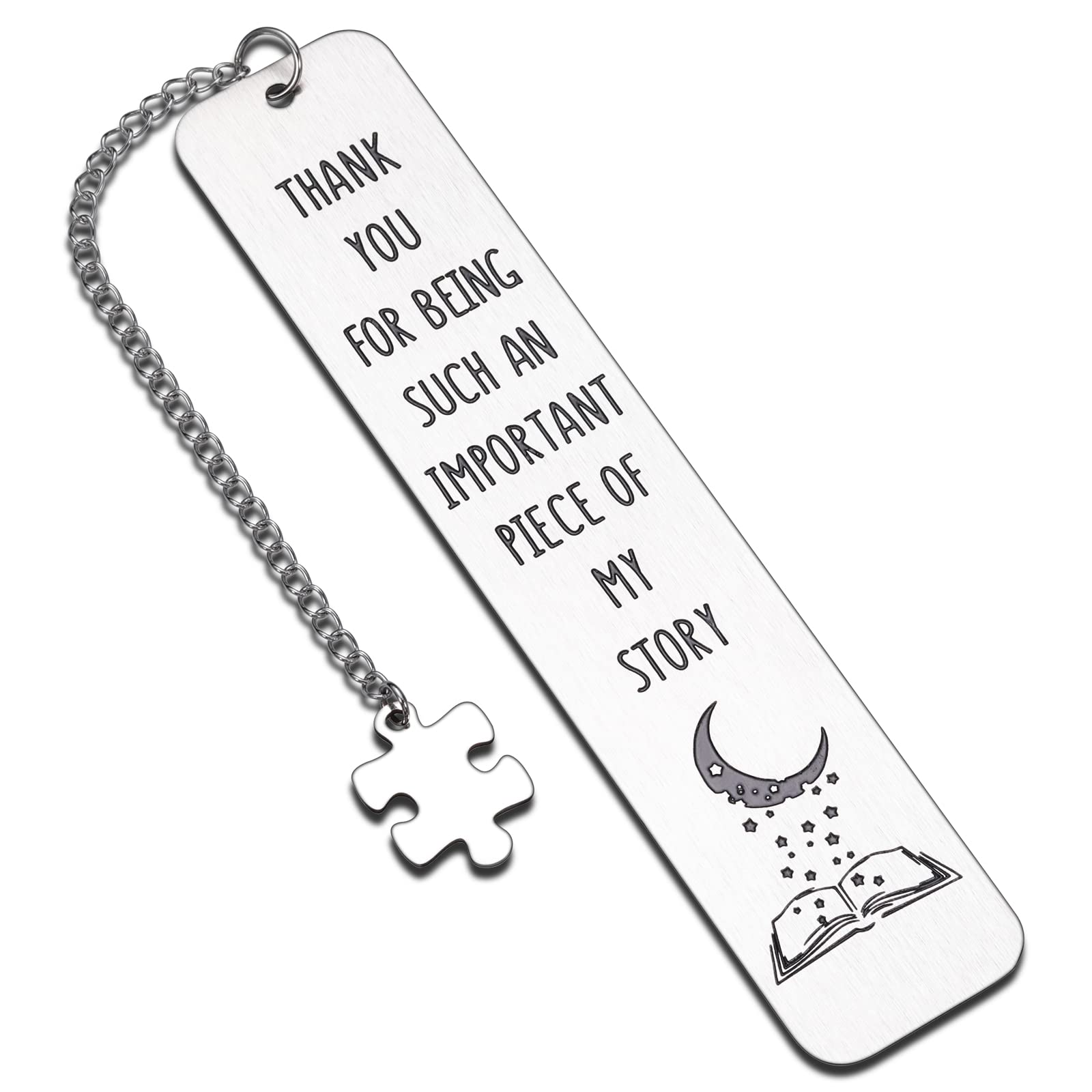 Valentine's Day Gifts for Women & Men - Elegant Metal Bookmarks for Book Lovers, Coworkers, Boss & Teachers - Perfect Reader Gifts for Christmas, Retirement & Office Appreciation - Great for Reading, Gifting & Collecting