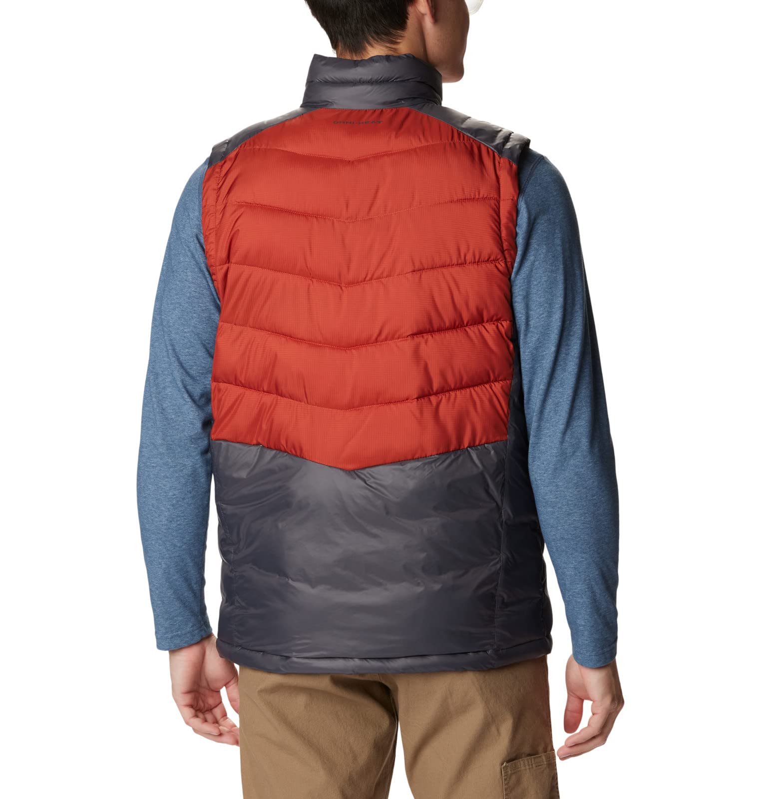 Columbia Men's Labyrinth Loop Vest - Lightweight Packable Down Puffer Vest for Hiking, Camping & Outdoor Activities