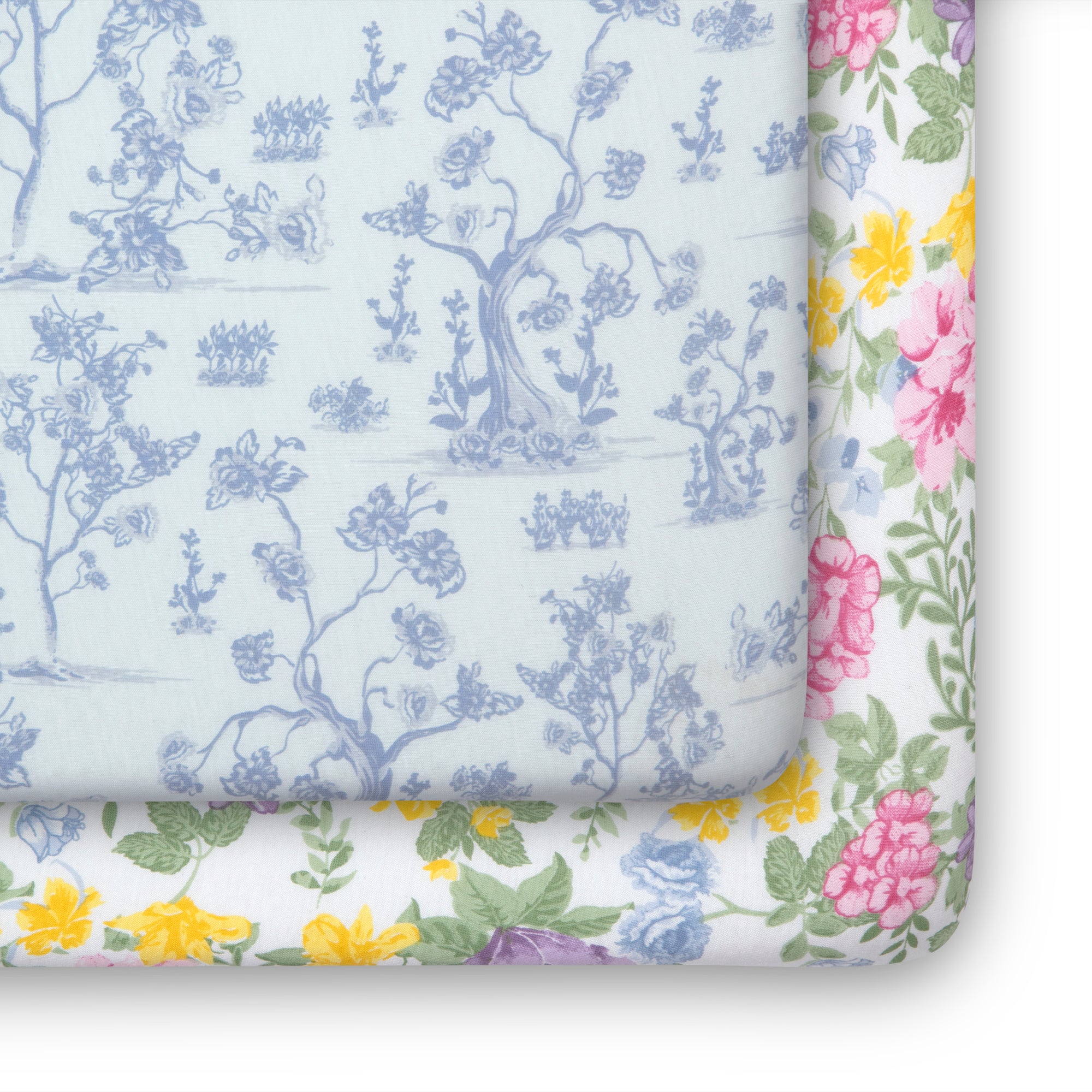 2 Pack Storybook Fairytale Fitted Crib Sheets - Soft Baby Crib Bedding for Nursery, Toddler & Kids Room Decor - Perfect for Bedtime Stories & Nursery Themes