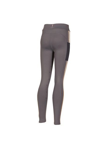 Aubrion Team Shield Winter Riding Tights for Kids - Warm & Comfortable Equestrian Leggings for Cold Weather Riding Lessons & Horseback Activities
