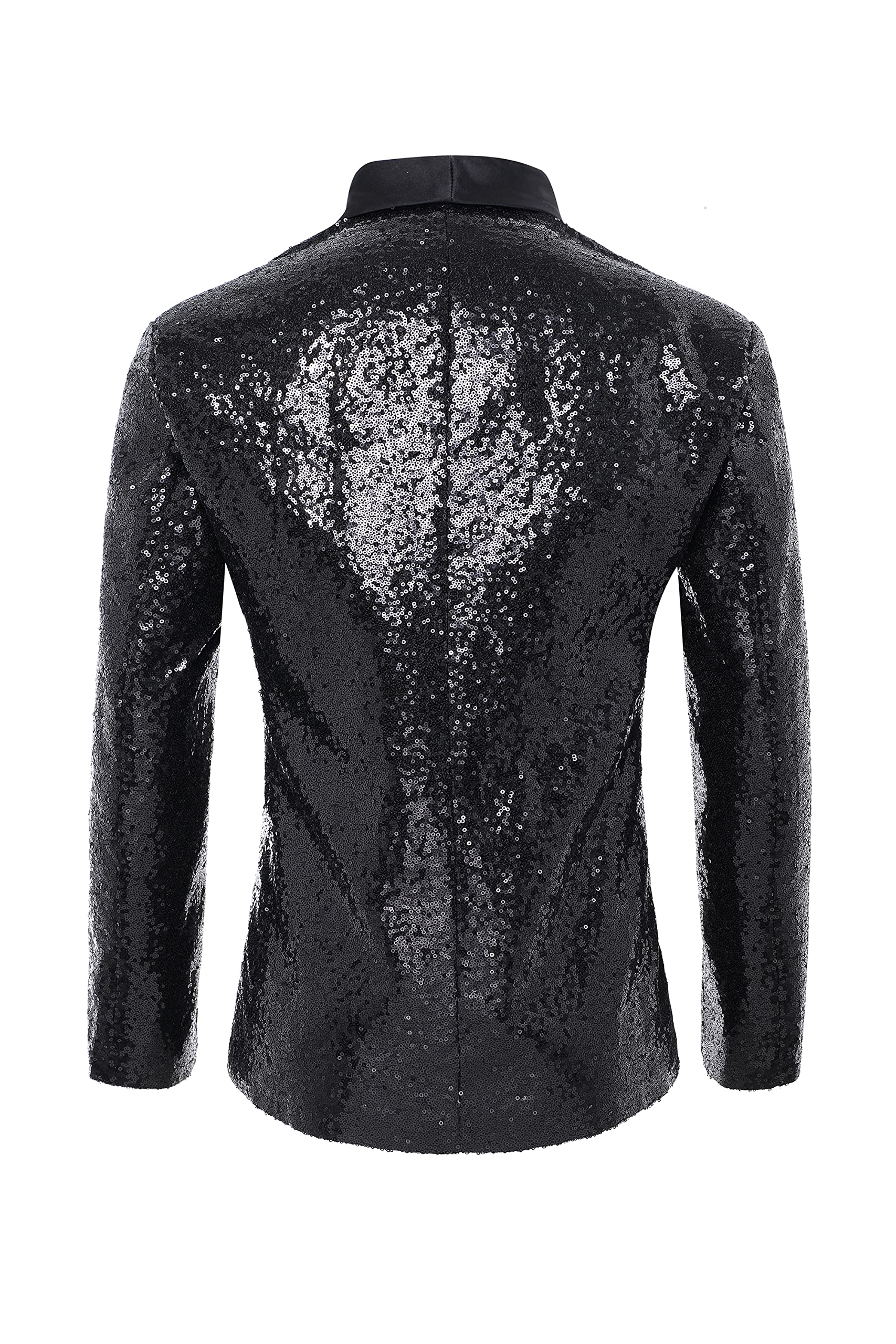 Coucoland Men's Sequin Blazer Tuxedo Jacket - Sparkling Formal Suit Coat for Weddings, Parties & Special Events | Elegant Fashion Blazer for Men